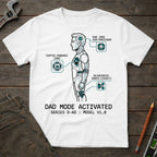 Dad Mode Activated Diagram T-Shirt