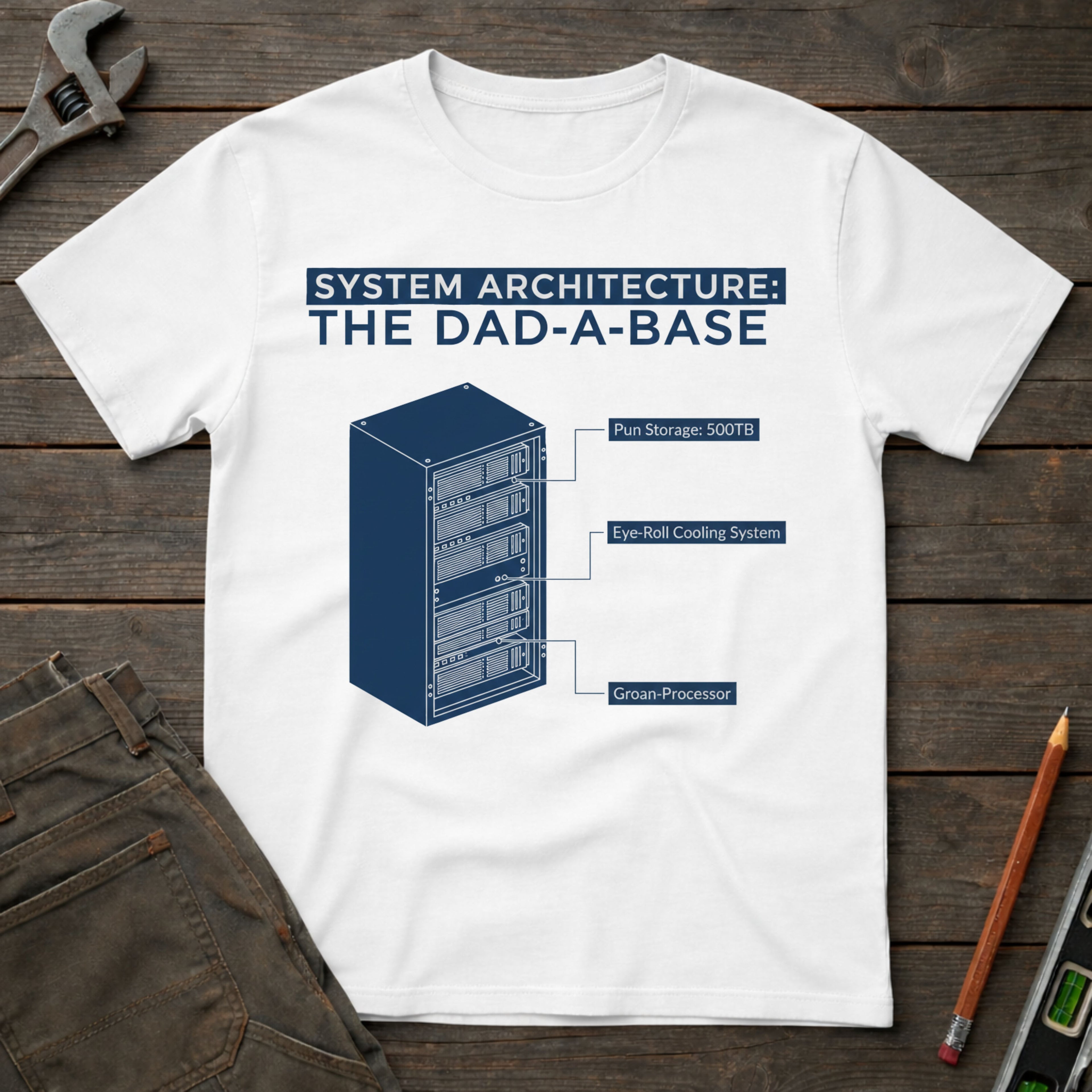 The Dad-A-Base T-Shirt