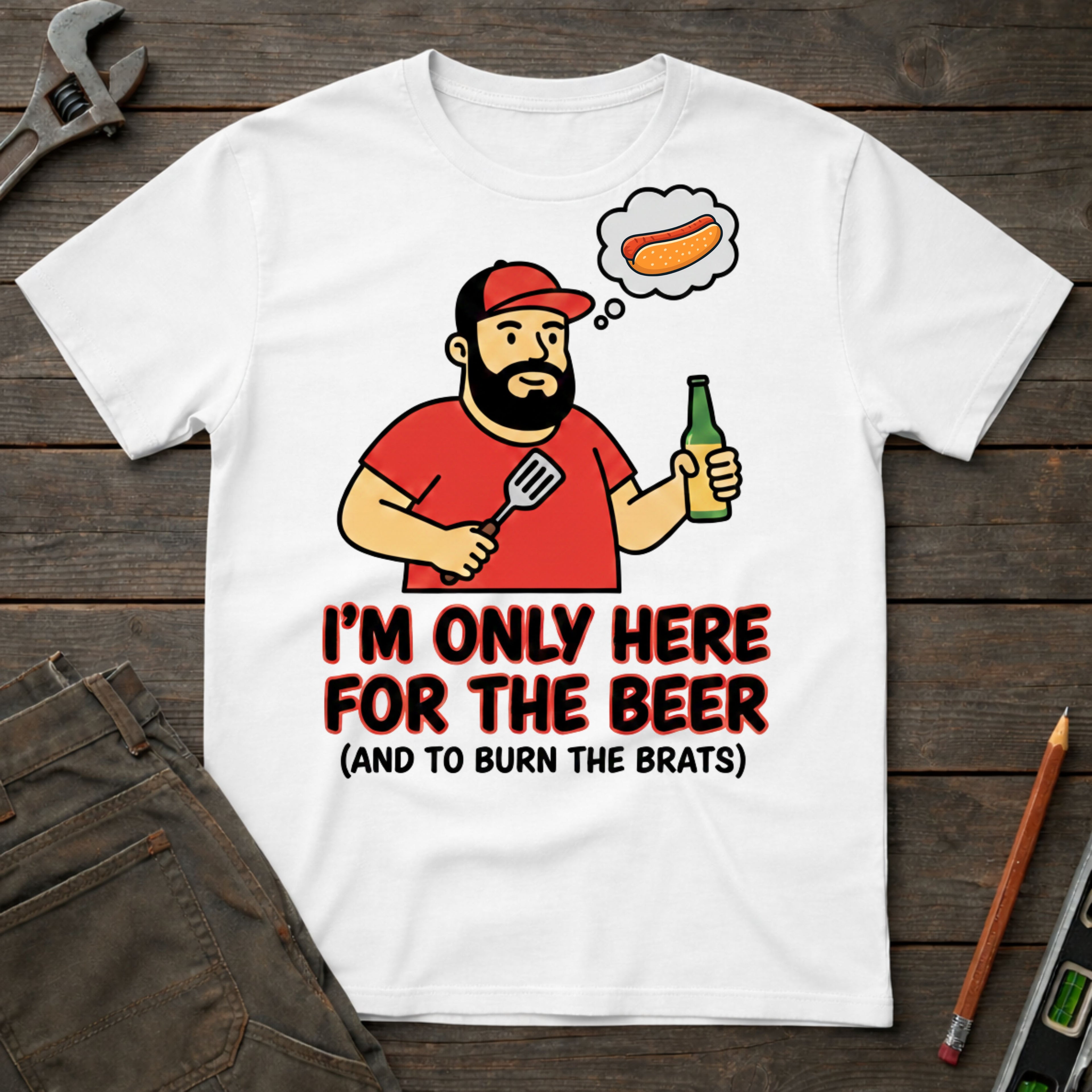 Here for the Beer T-Shirt