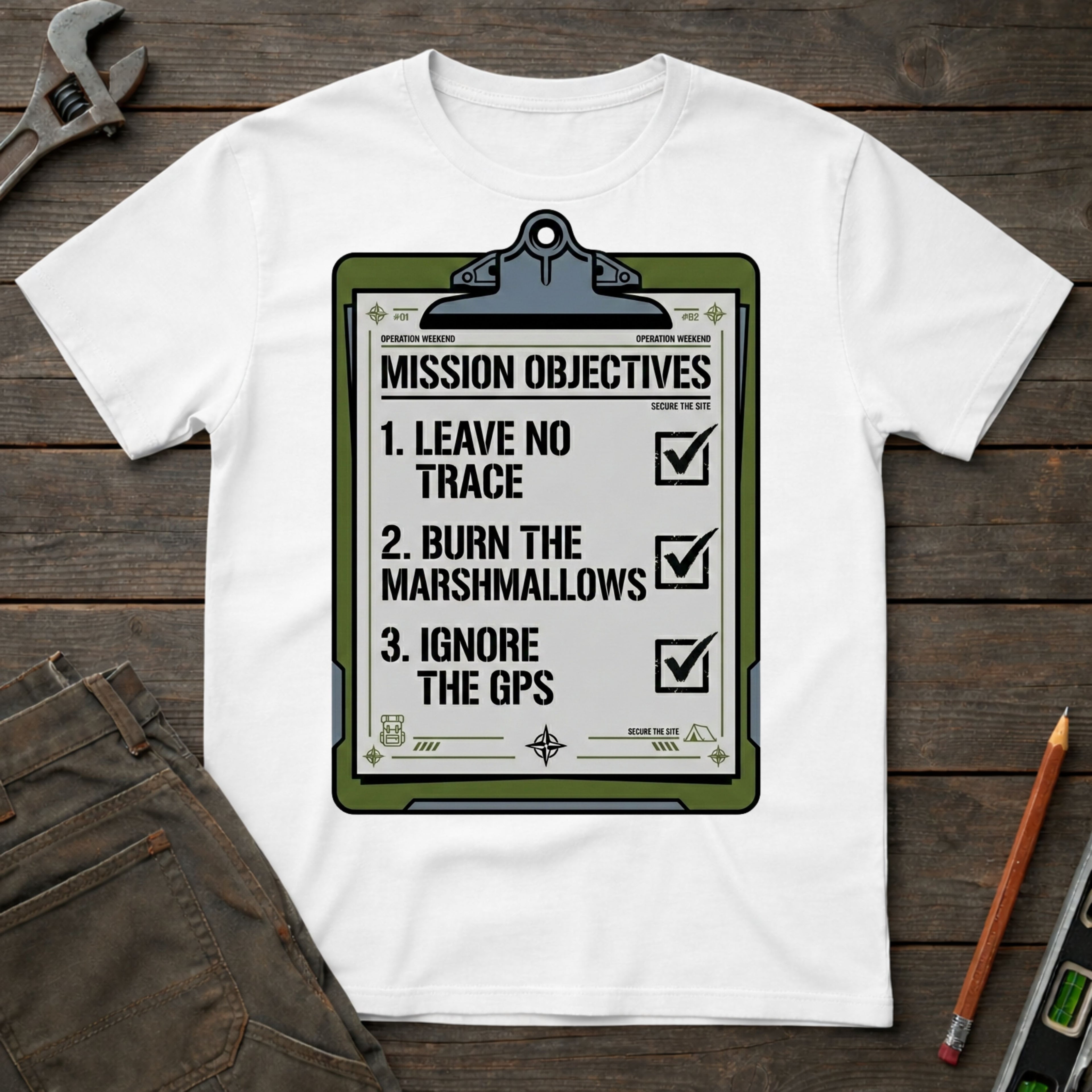 Camping Objectives T-Shirt