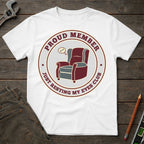 Just Resting my Eyes Club Badge T-Shirt