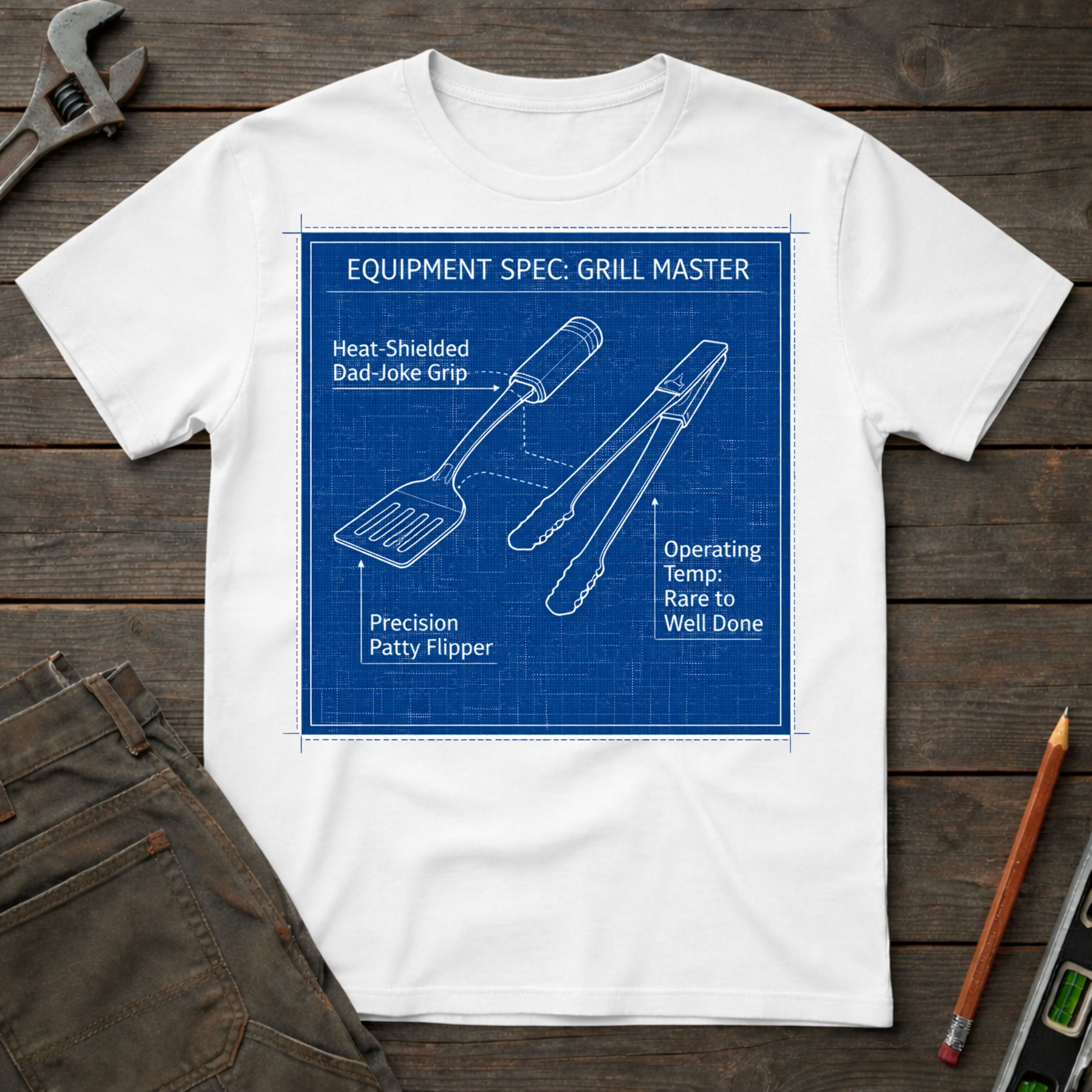 Grilling Blueprint T-Shirt