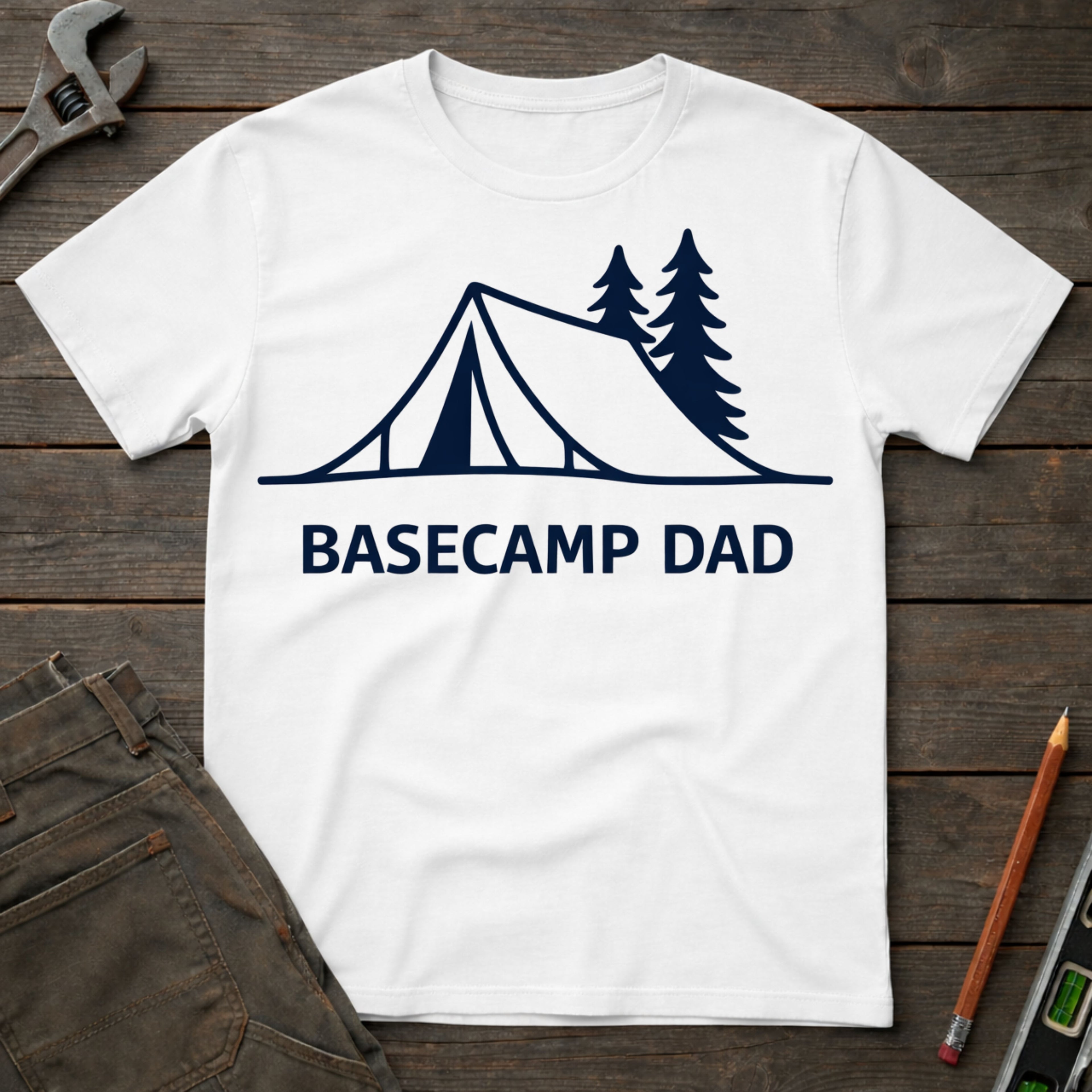 BaseCamp Dad T-Shirt