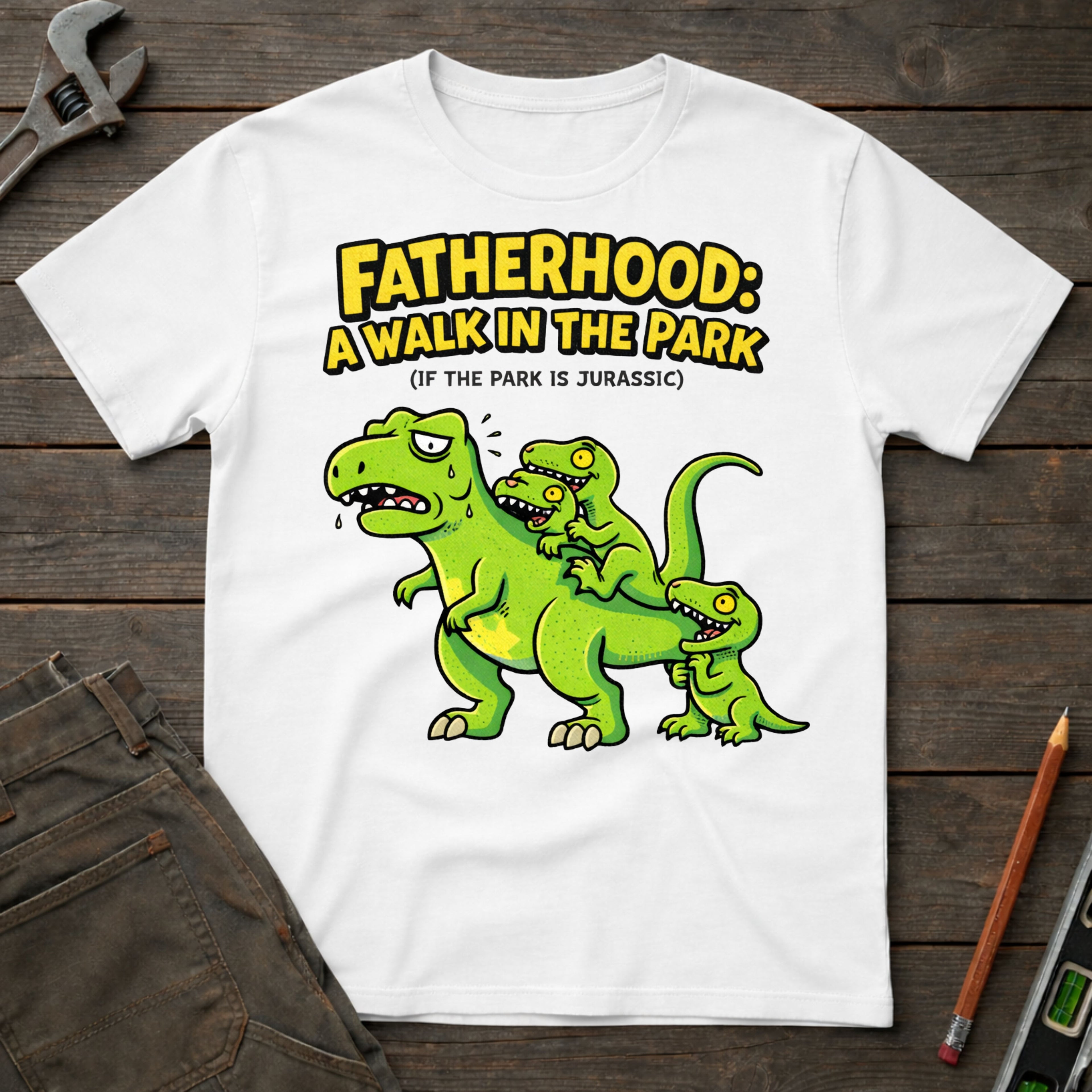Fatherhood: a Walk in the Park T-Shirt