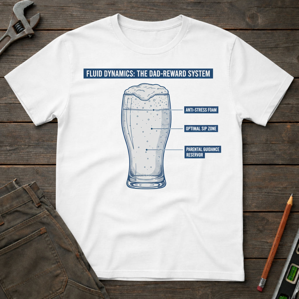 Fluid Dynamics: Dad Edition T-Shirt