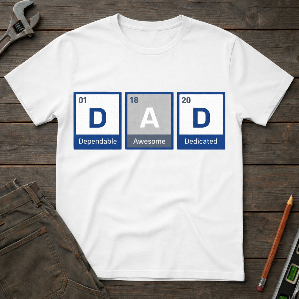 Elements of a Dad T-Shirt