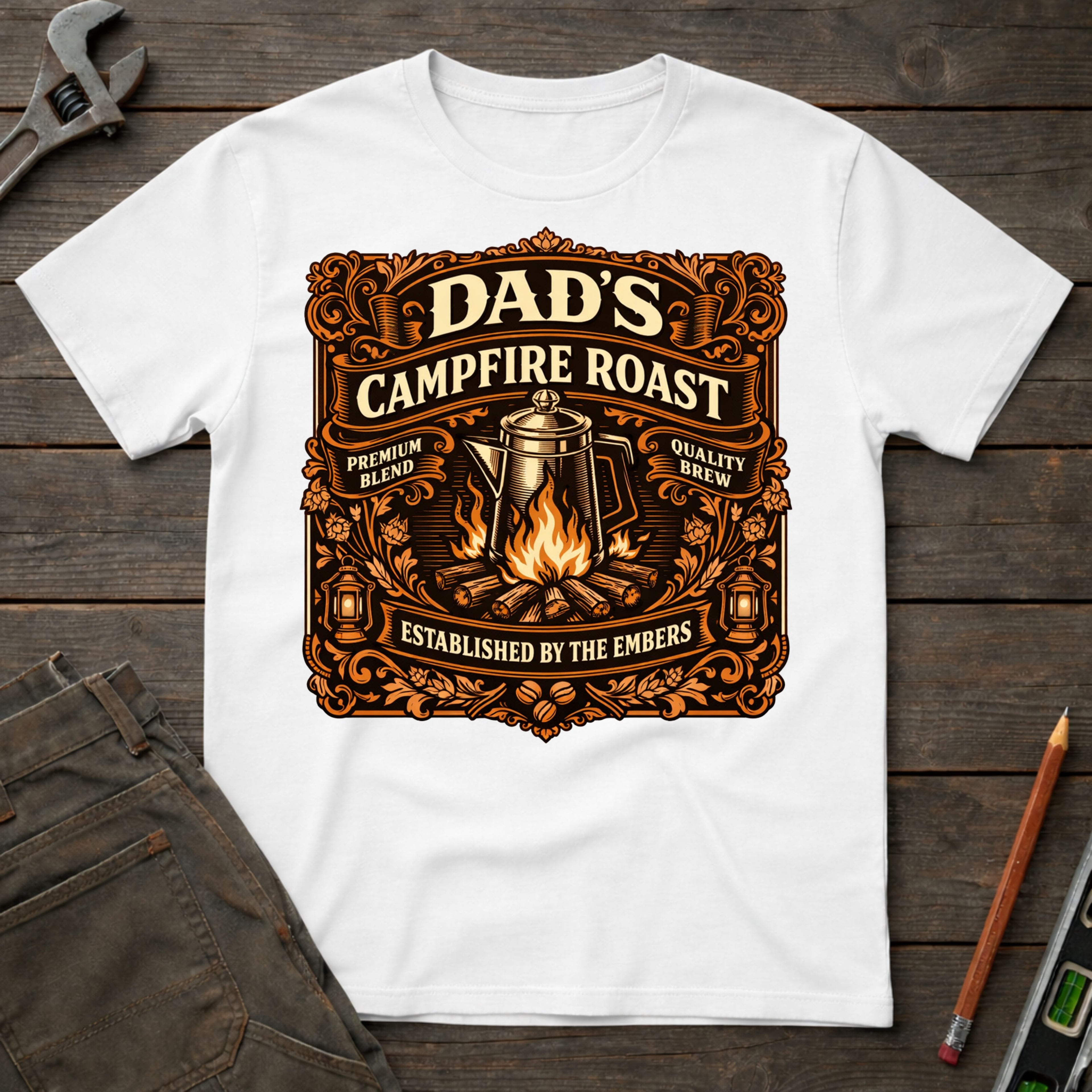 Dad's Campfire Roast T-Shirt