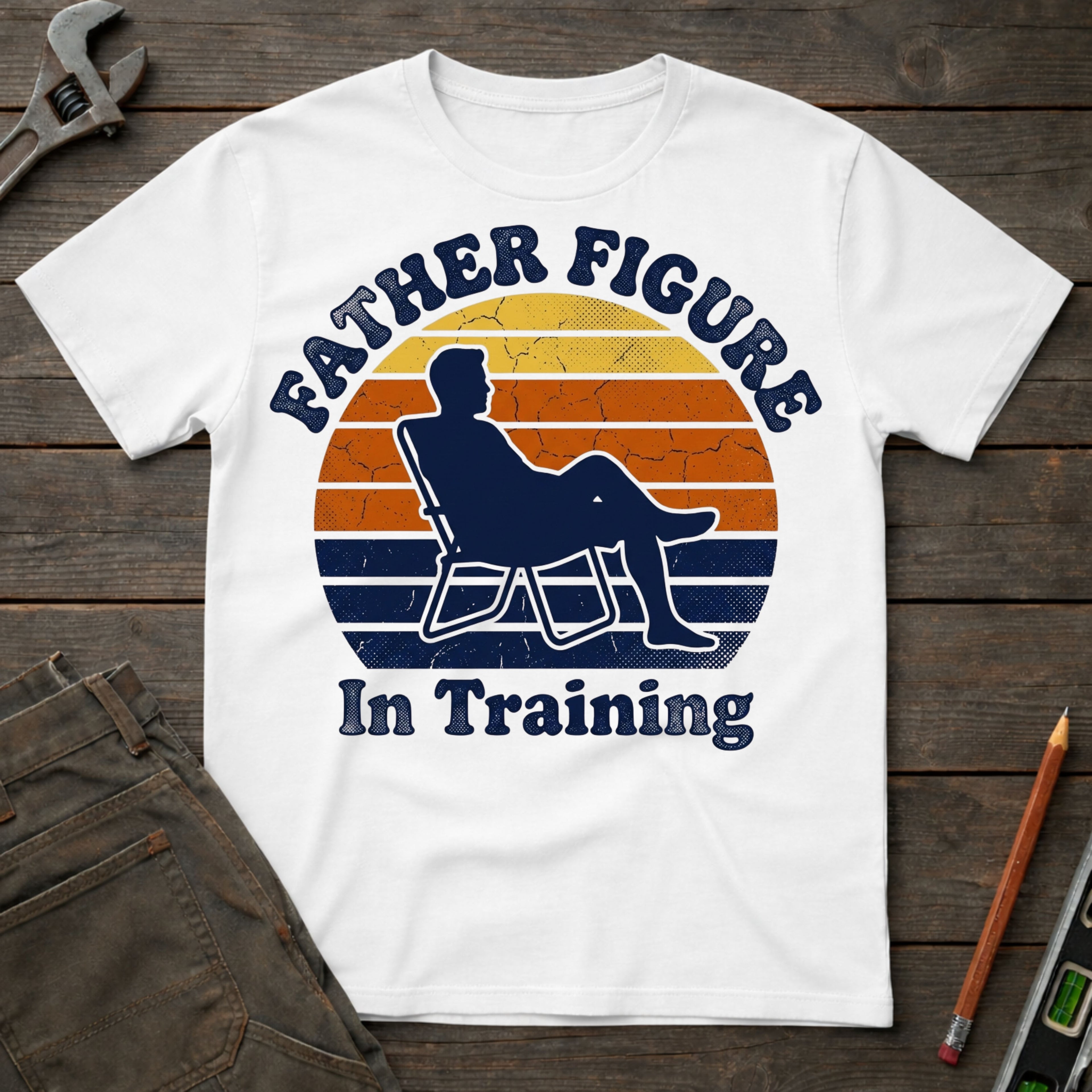 Father Figure in Training T-Shirt