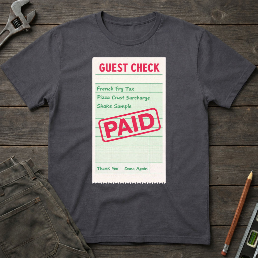 Dad Tax Guest Check T-Shirt