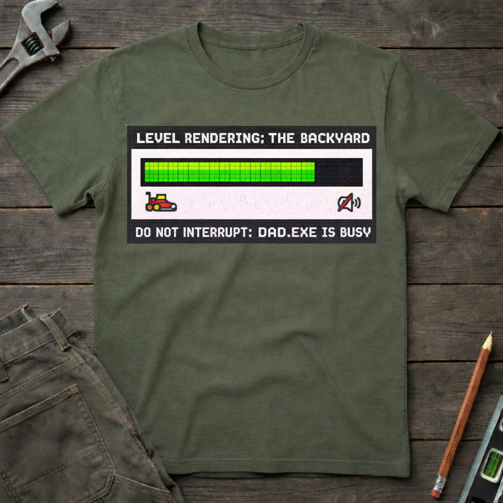 Level Rendering: The Backyard T-Shirt