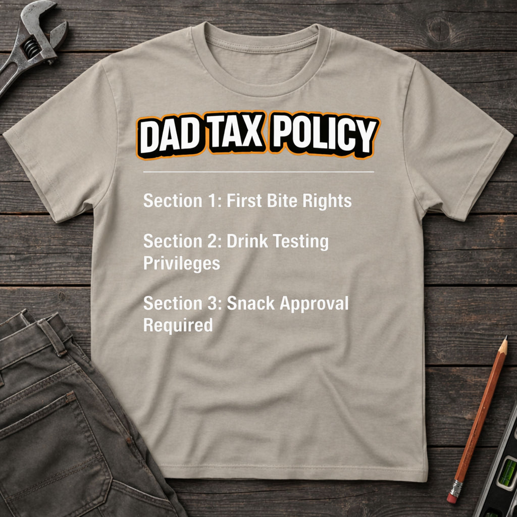 The Dad Tax Policy T-Shirt