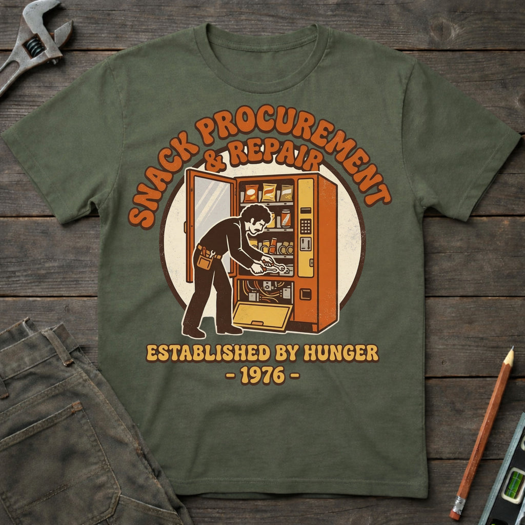 Snack Procurement and Repair T-Shirt