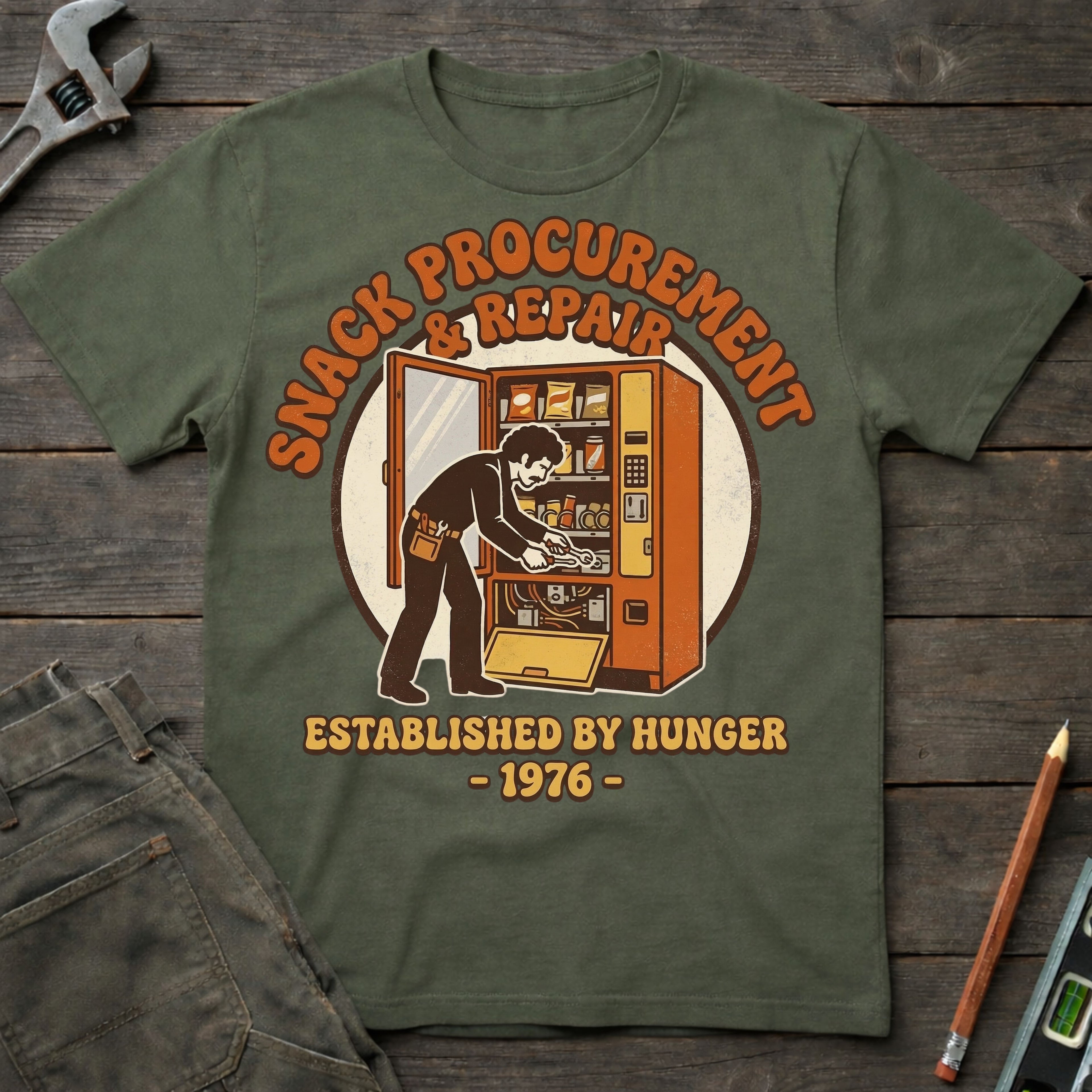 Snack Procurement and Repair T-Shirt