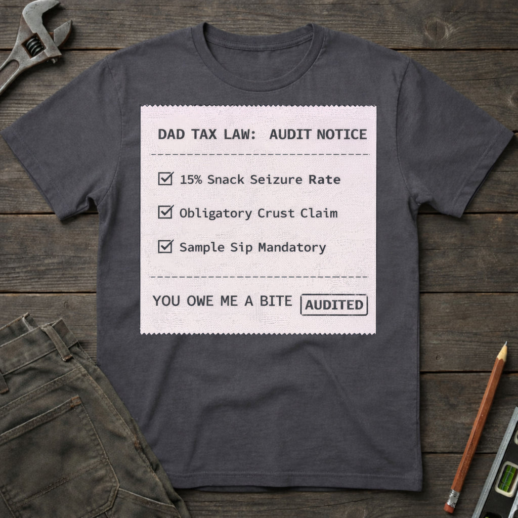 Dad Tax Audit Notice T-Shirt