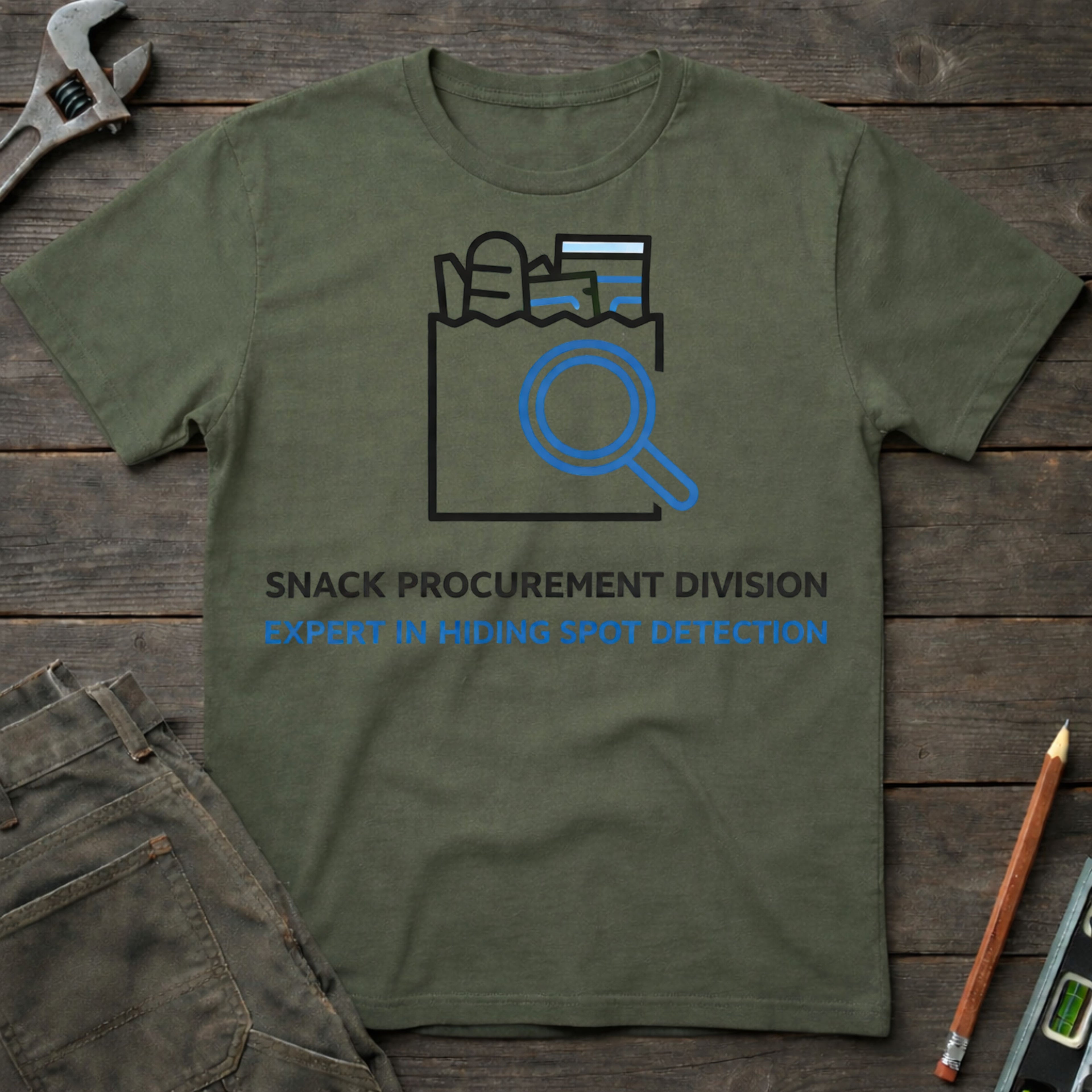 Snack Procurement Division T-Shirt