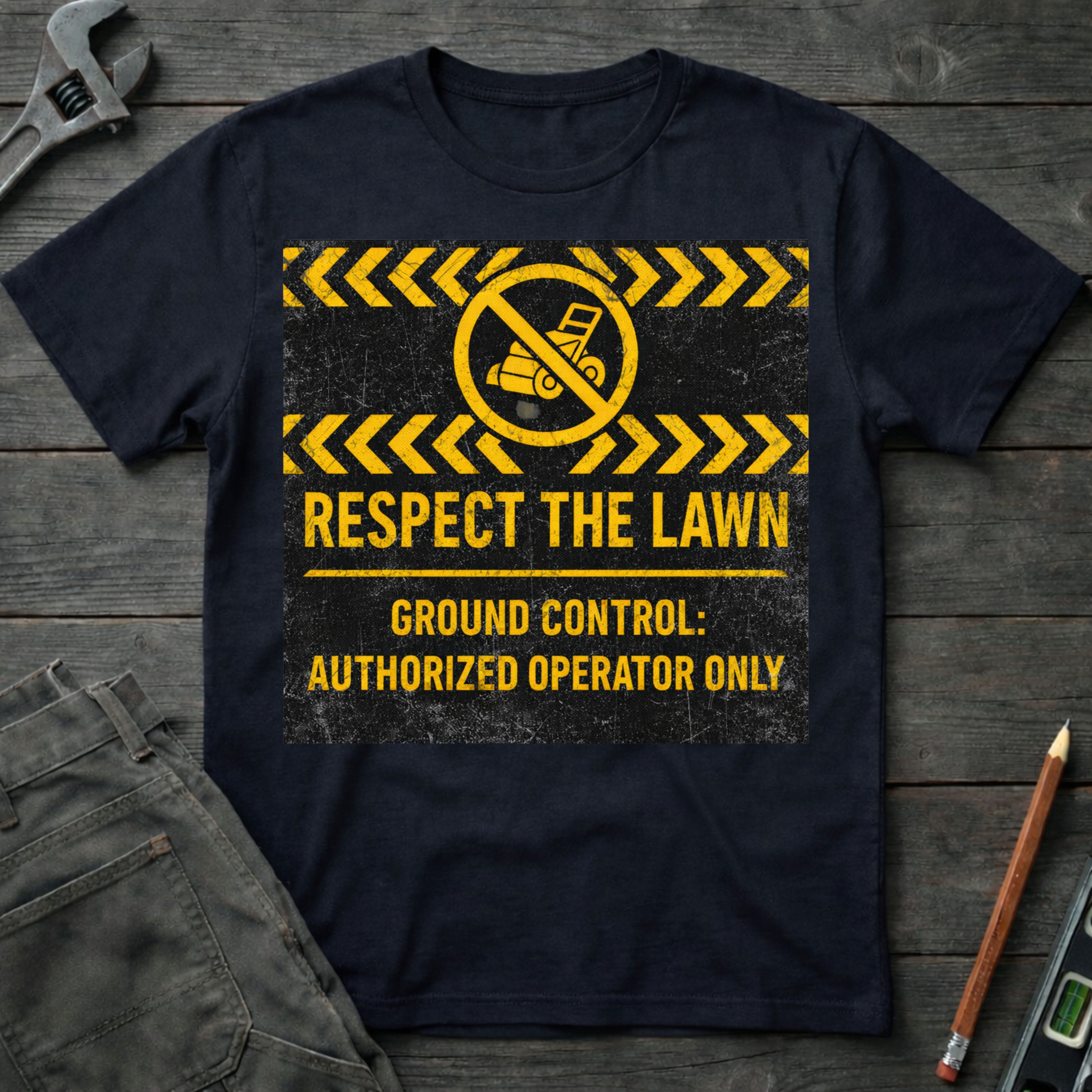 Respect the Lawn: Ground Control T-Shirt