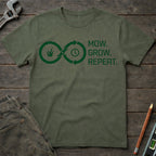 Mow, Grow, Repeat T-Shirt