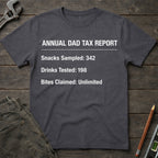 Annual Dad Tax Report T-Shirt