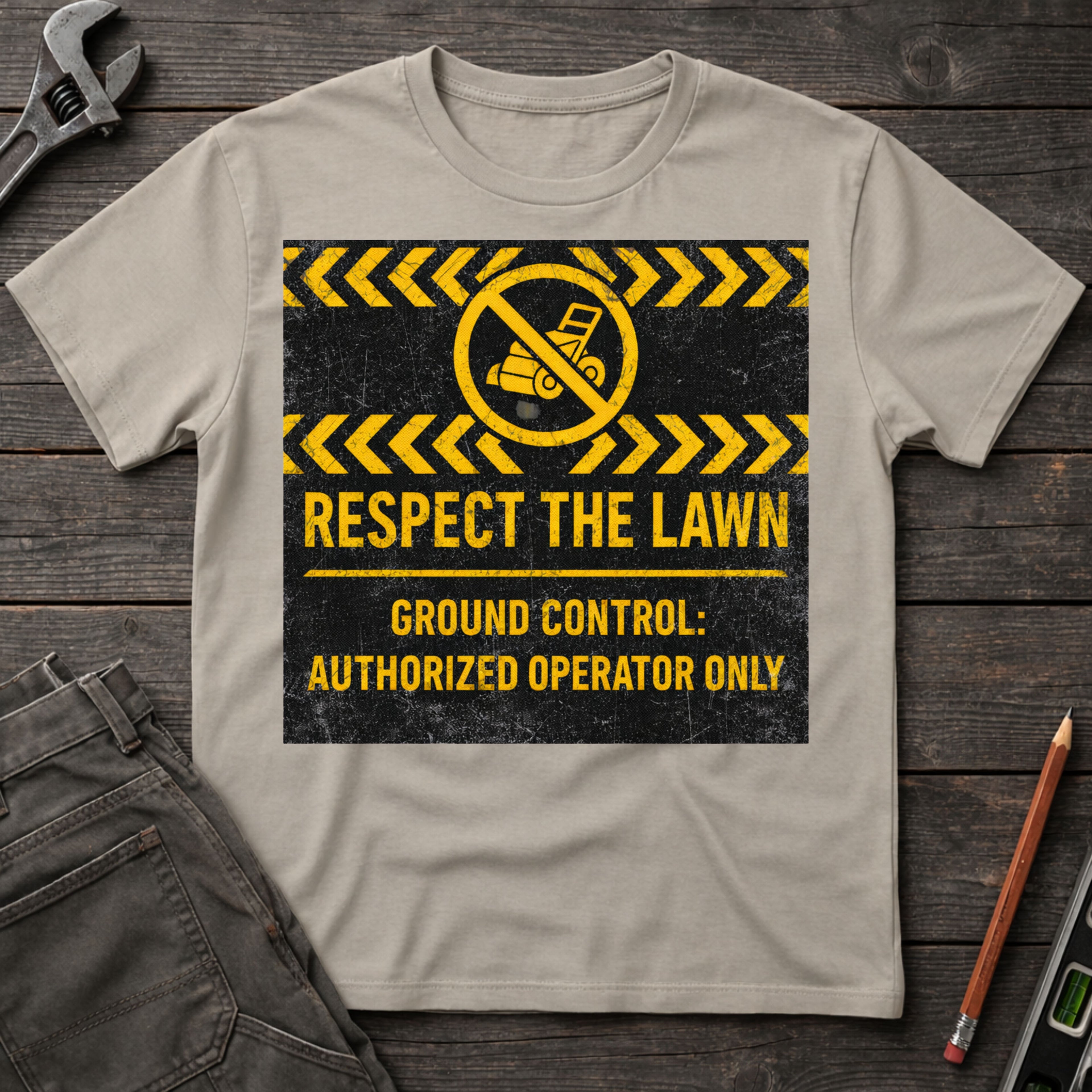 Respect the Lawn: Ground Control T-Shirt