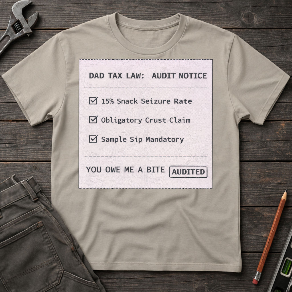 Dad Tax Audit Notice T-Shirt