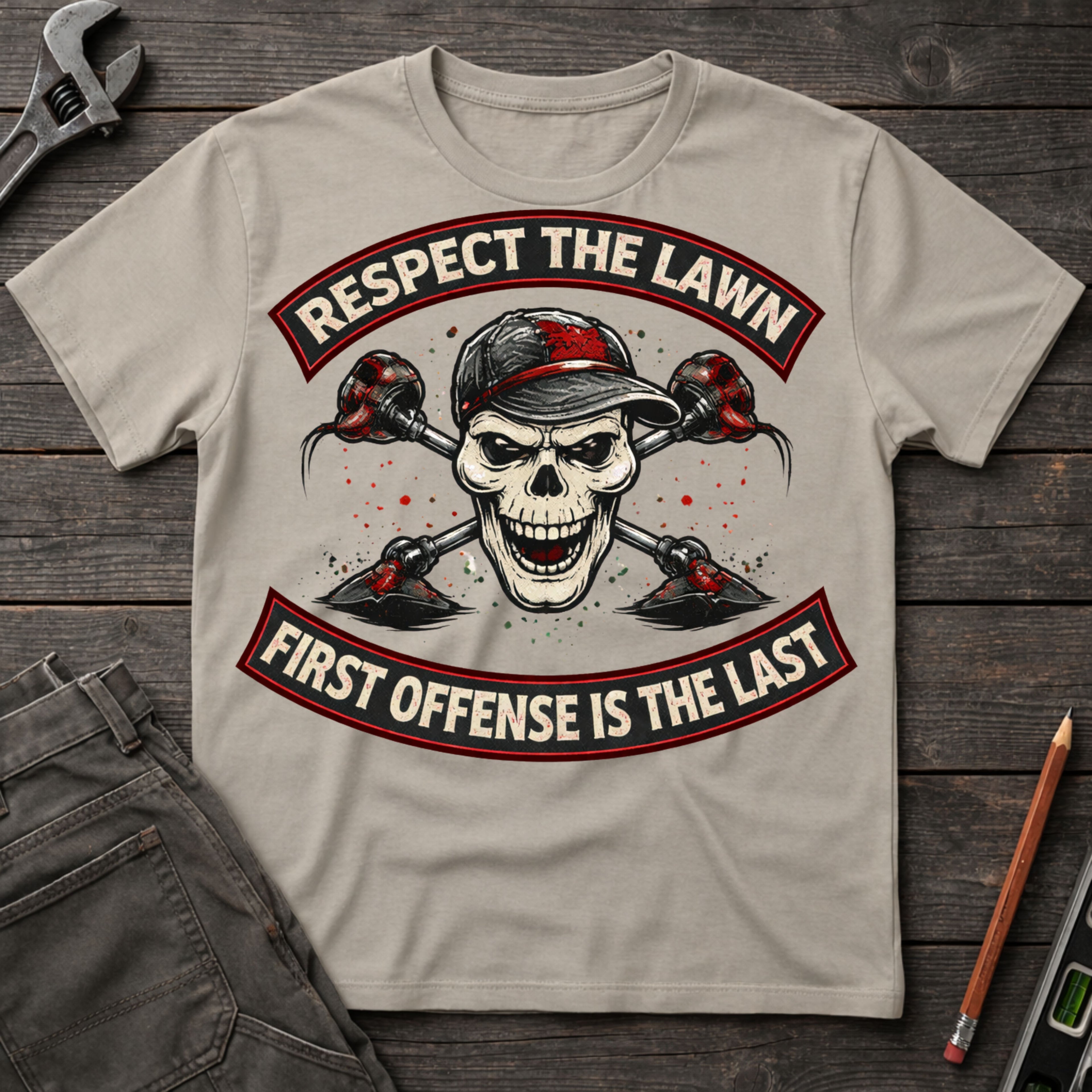 Respect the Lawn: First Offense T-Shirt