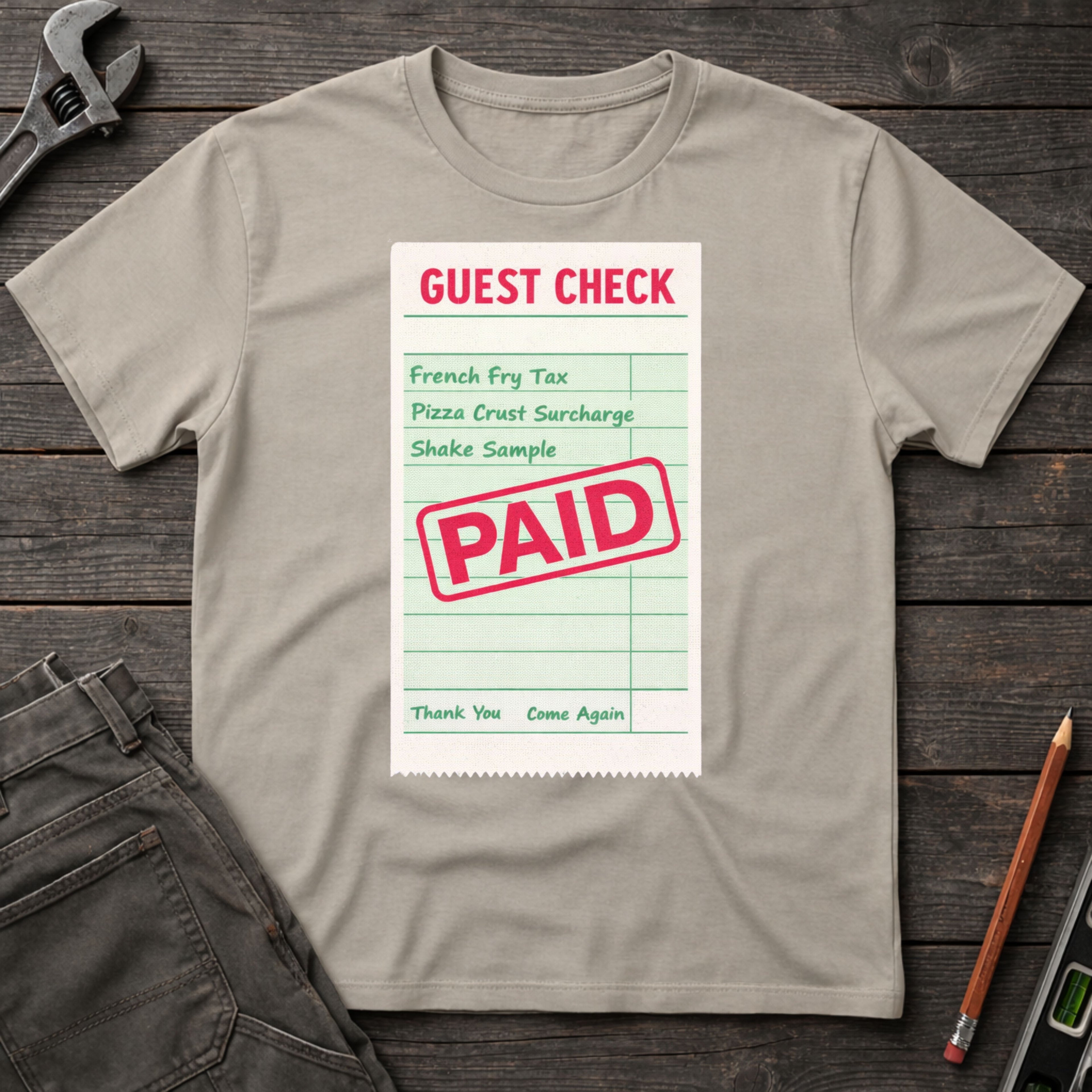 Dad Tax Guest Check T-Shirt