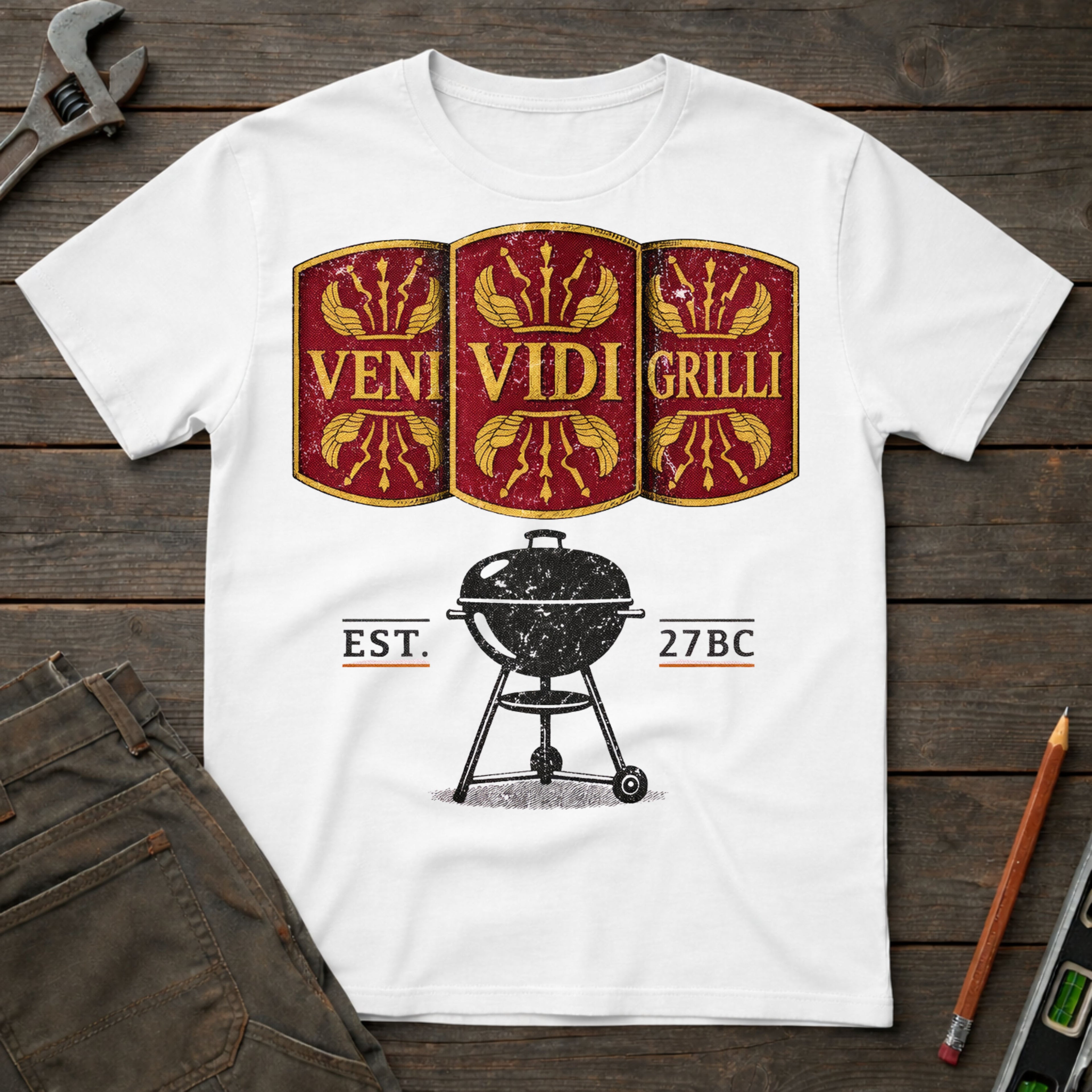 Veni, Vidi, Grilli T-Shirt