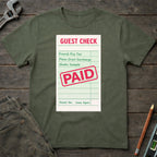 Dad Tax Guest Check T-Shirt