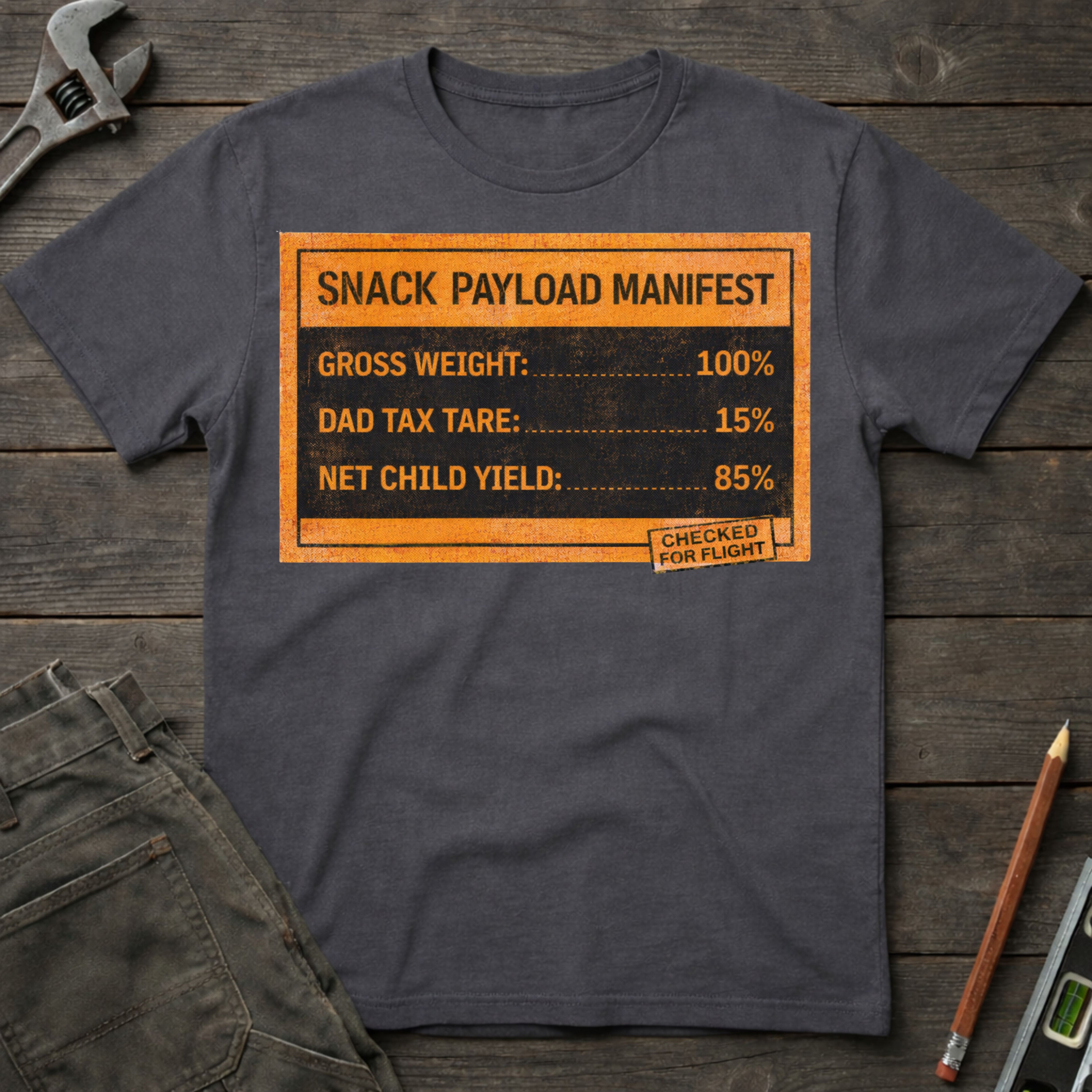 Snack Payload Manifest T-Shirt