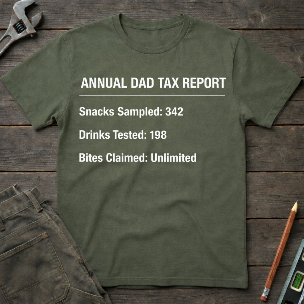 Annual Dad Tax Report T-Shirt