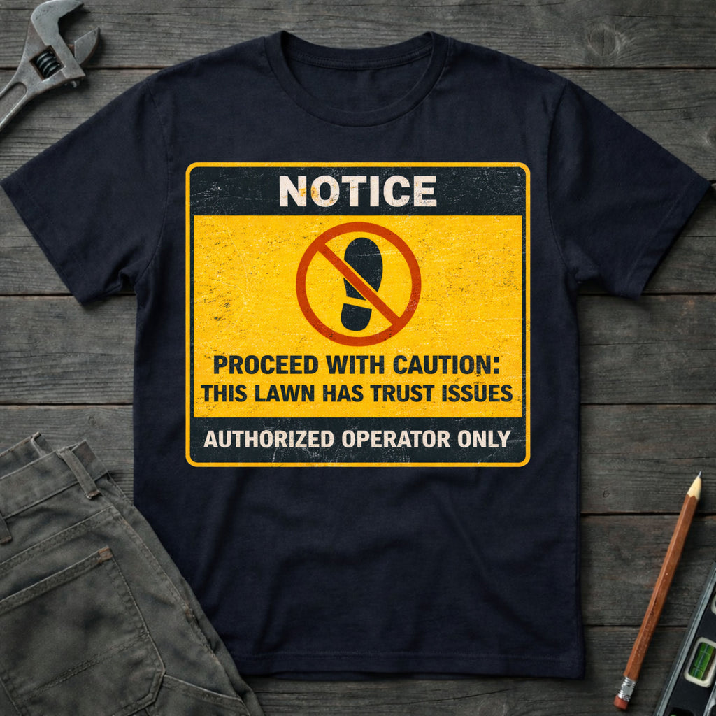 Lawn Trust Notice T-Shirt
