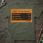 Snack Payload Manifest T-Shirt