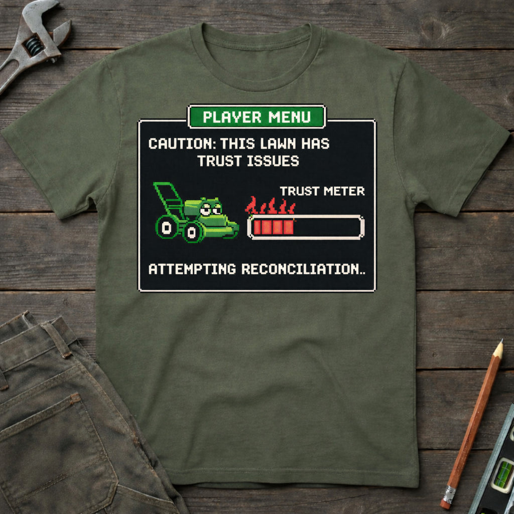 Lawn Player Menu T-Shirt