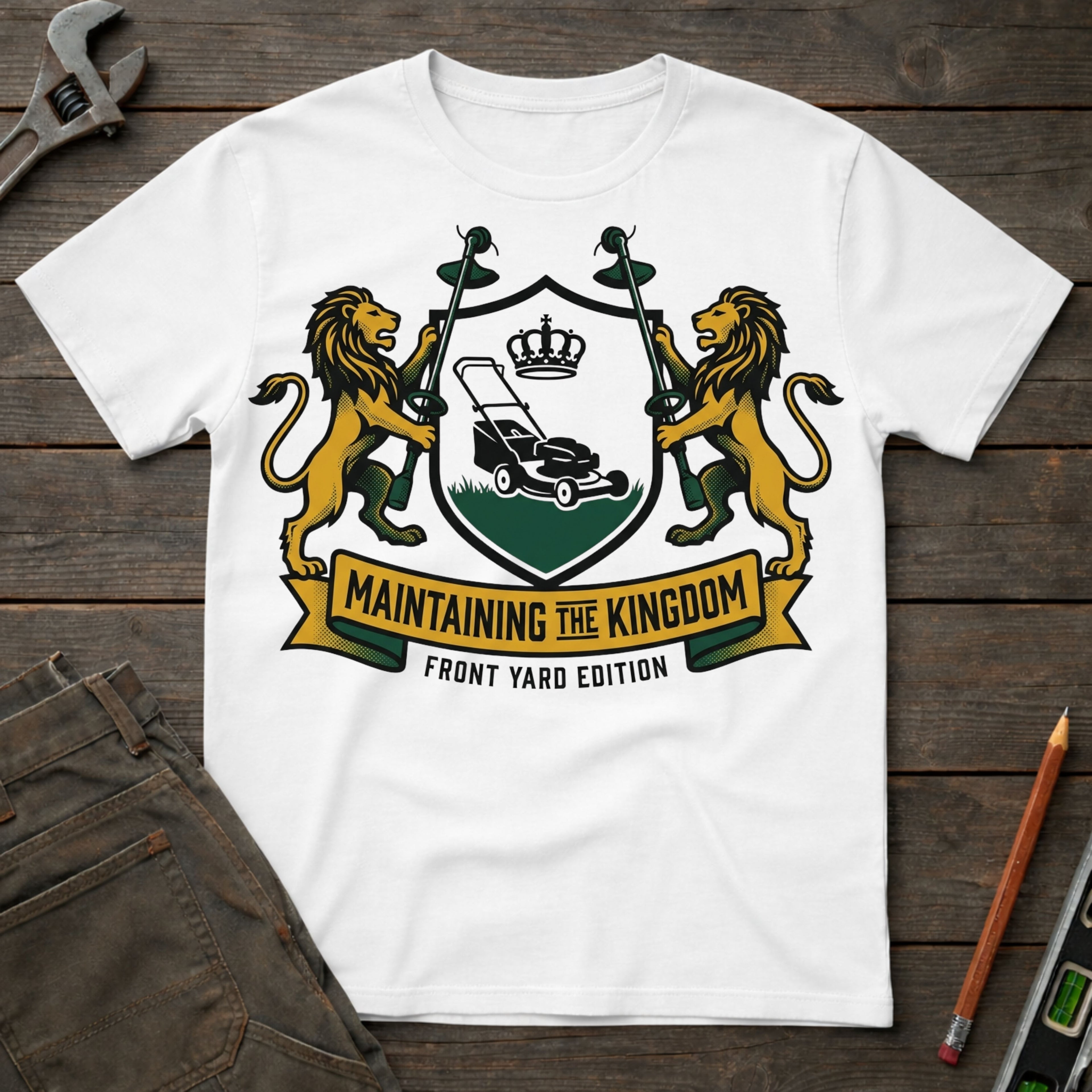 Maintaining the Kingdom Crest T-Shirt