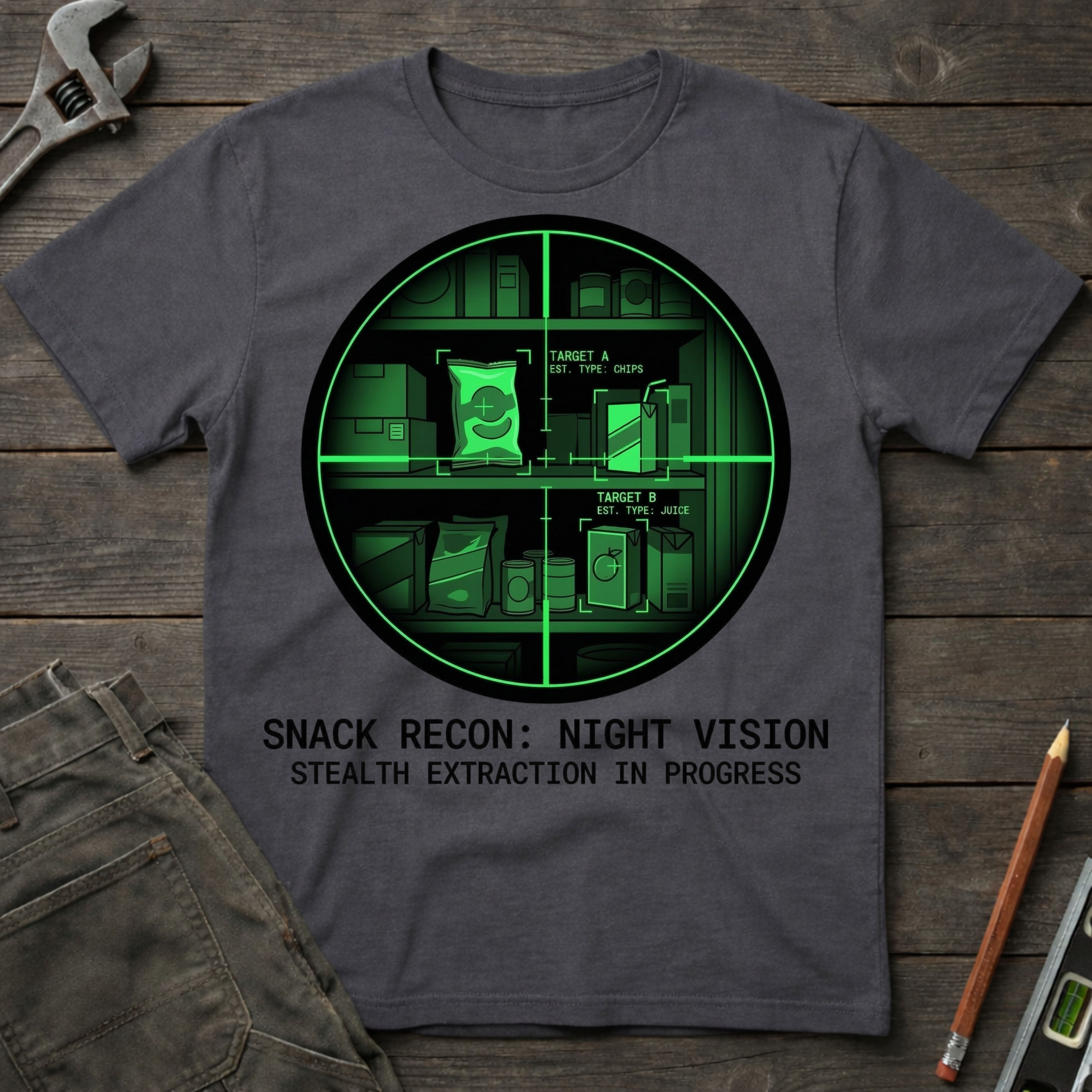 Snack Recon: Night Vision T-Shirt