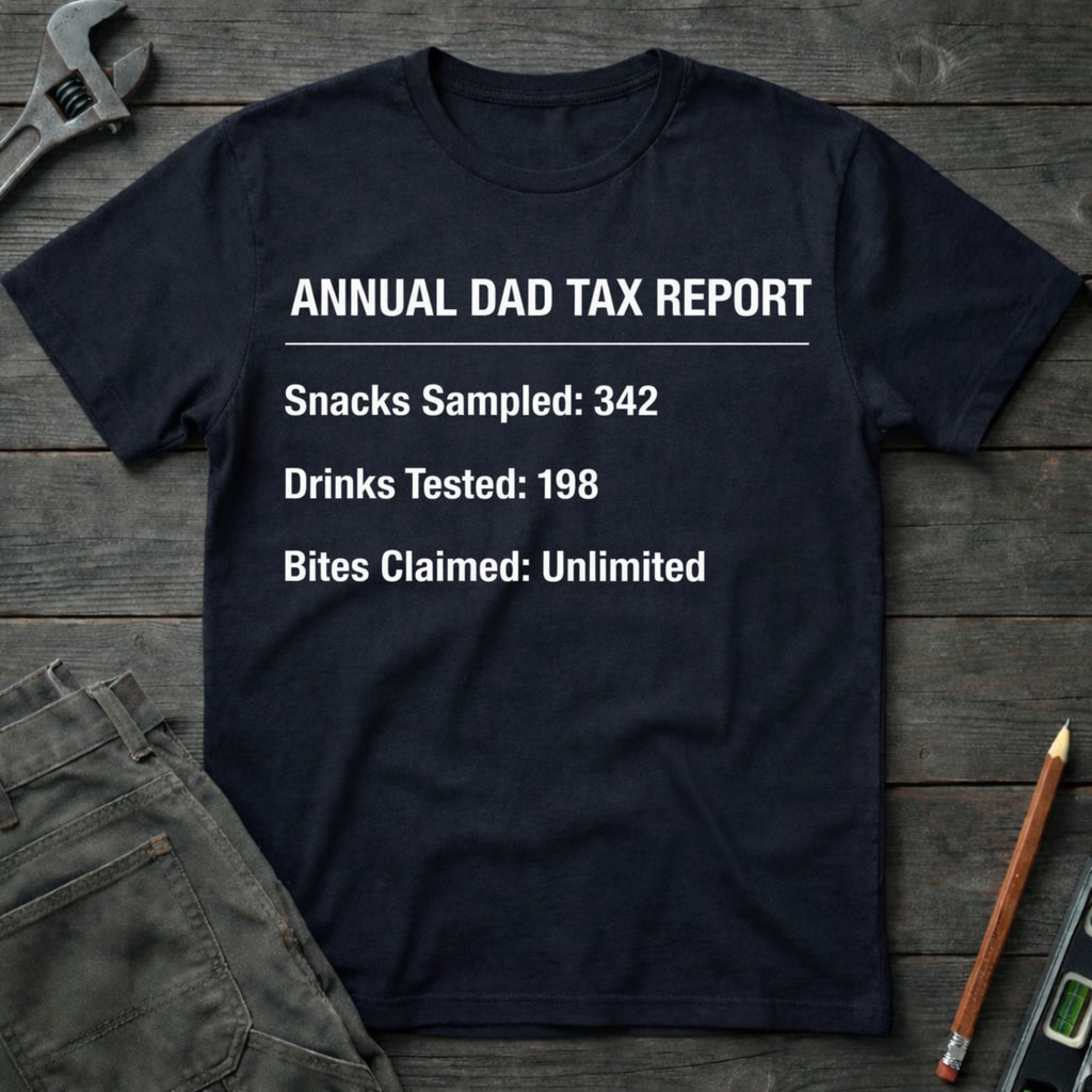 Annual Dad Tax Report T-Shirt