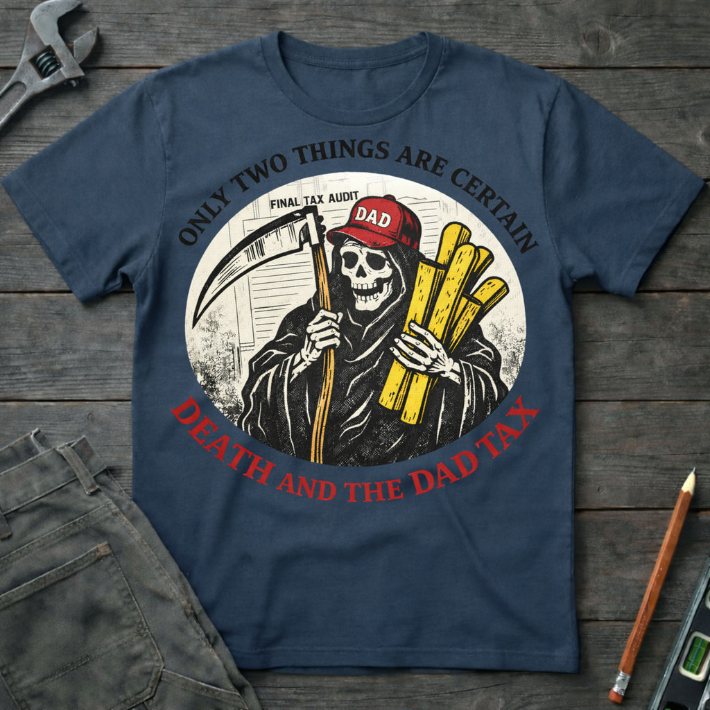 Death and the Dad Tax T-Shirt