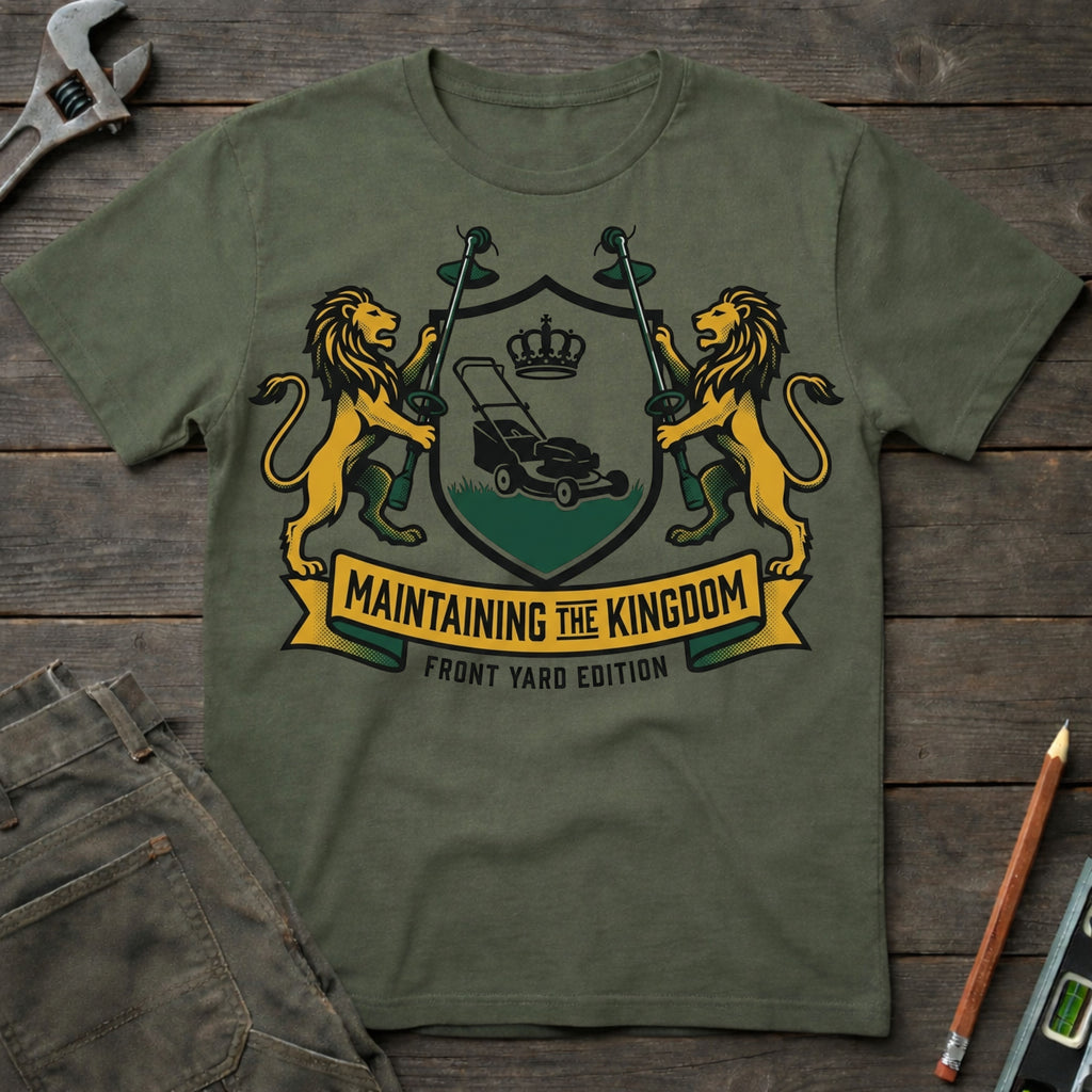 Maintaining the Kingdom Crest T-Shirt