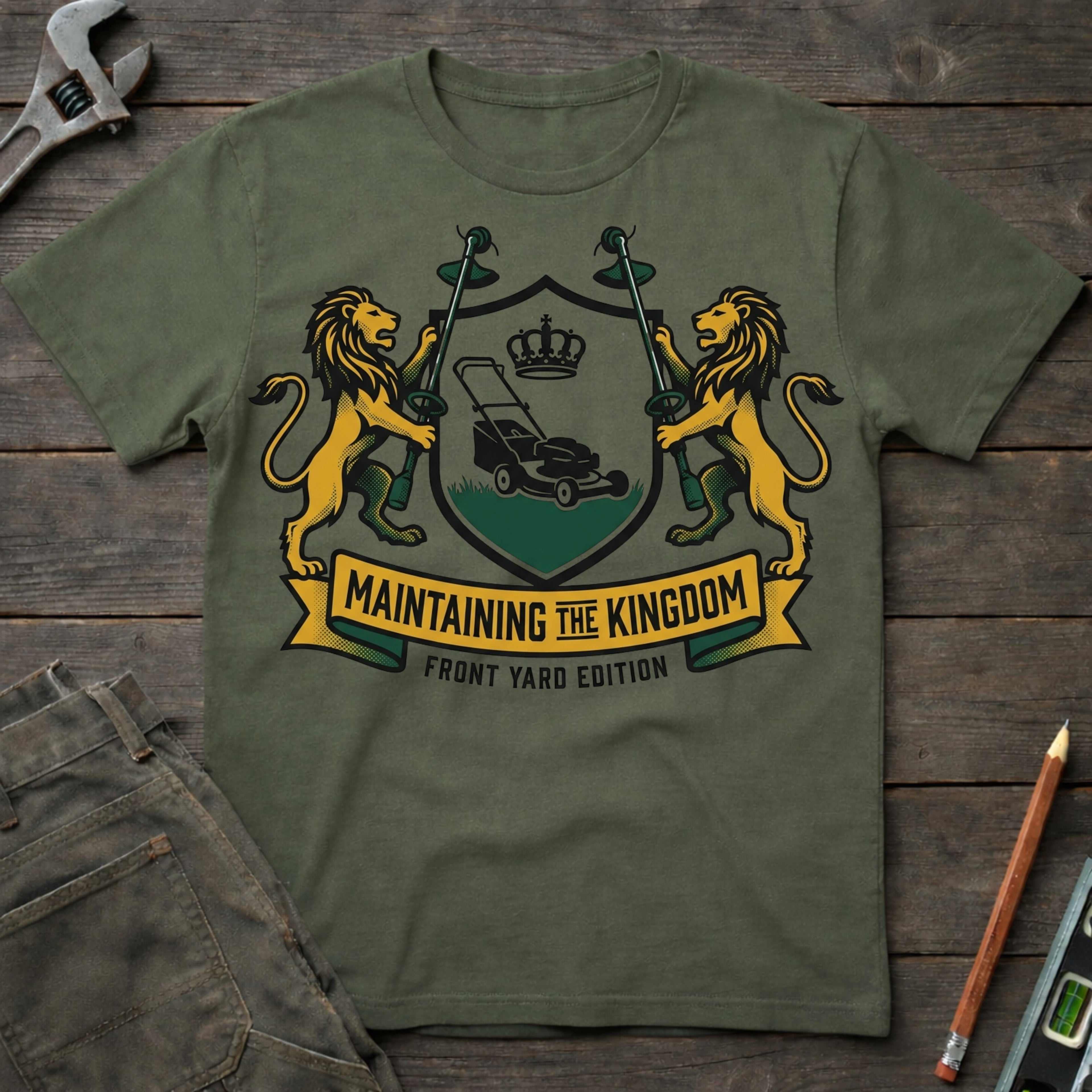 Maintaining the Kingdom Crest T-Shirt