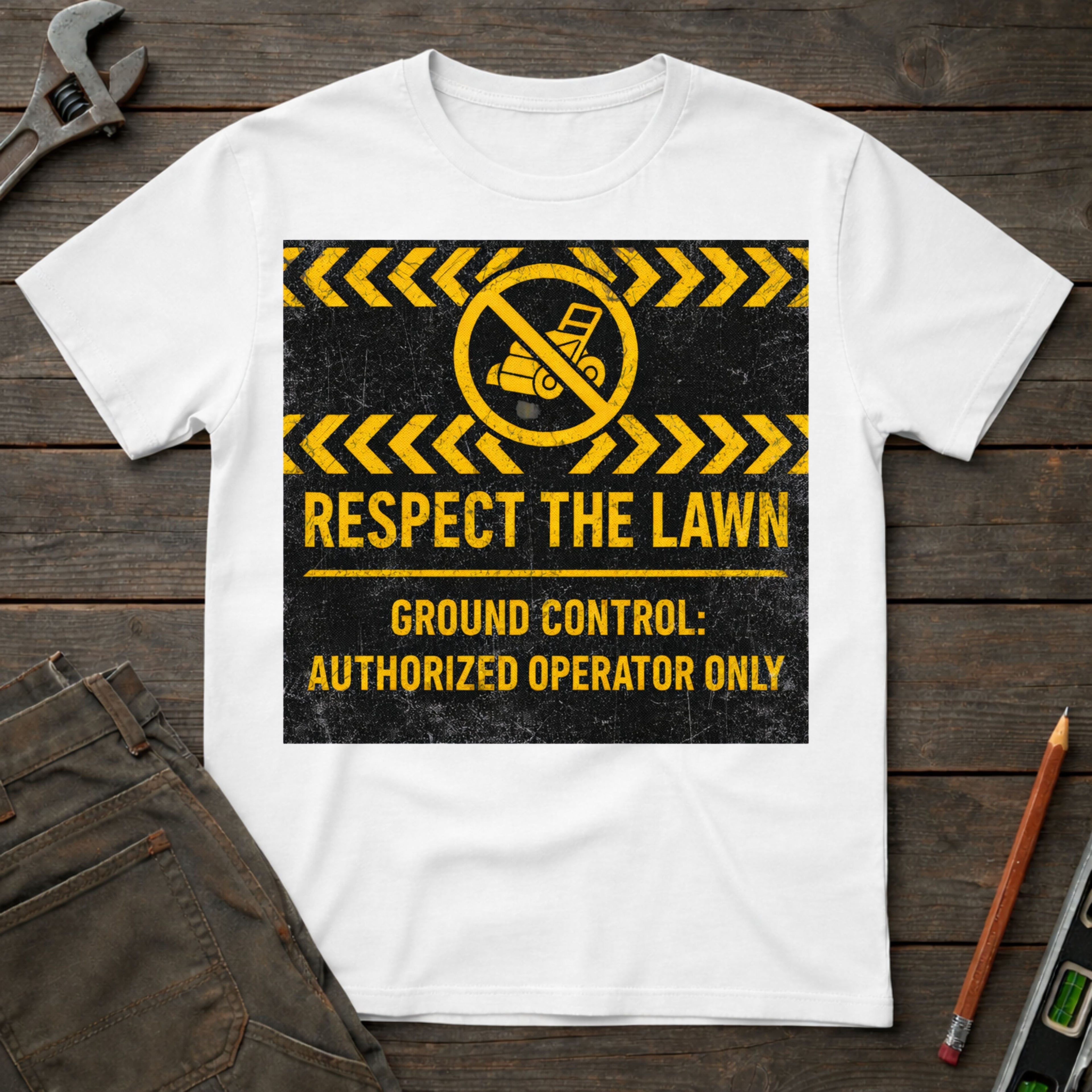 Respect the Lawn: Ground Control T-Shirt
