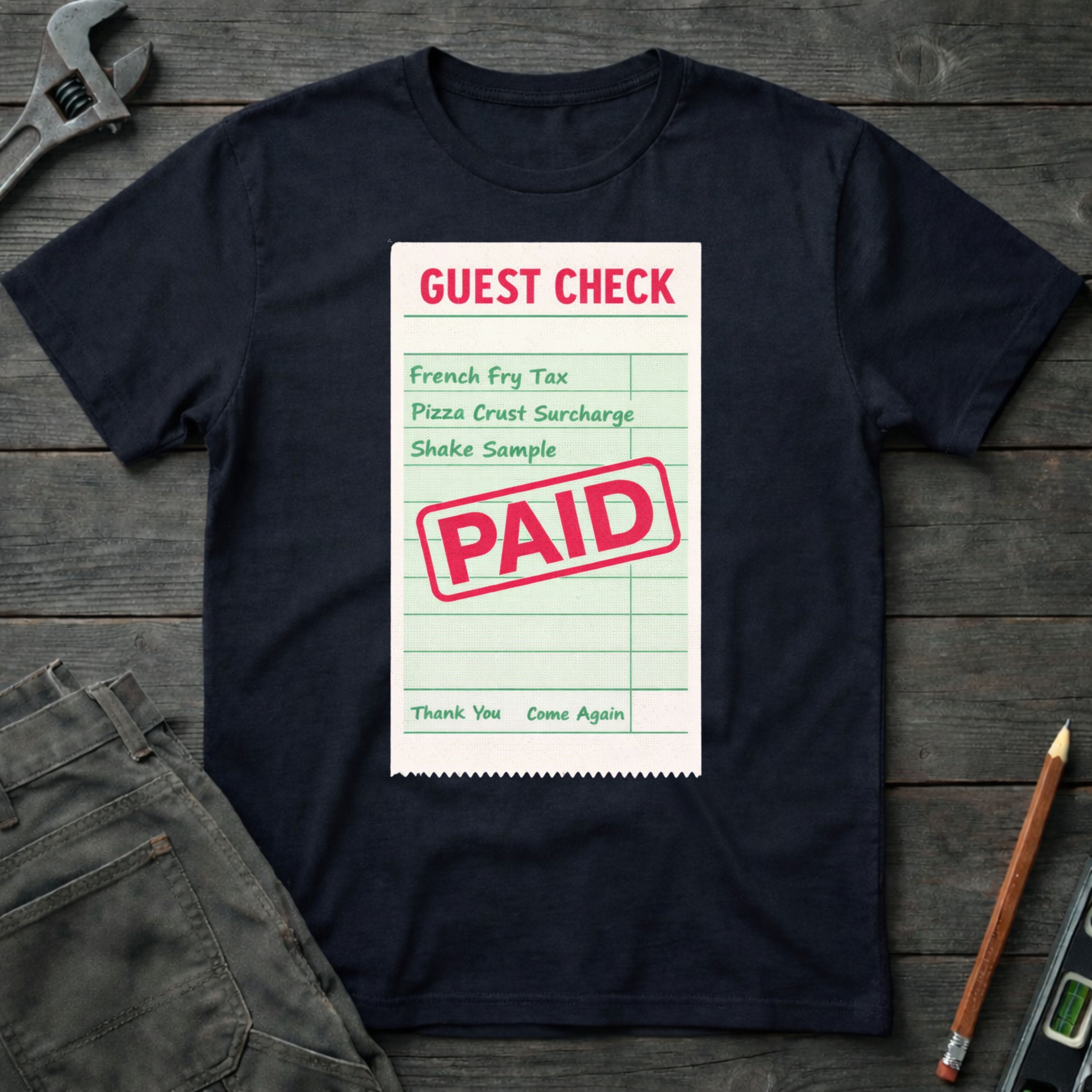 Dad Tax Guest Check T-Shirt