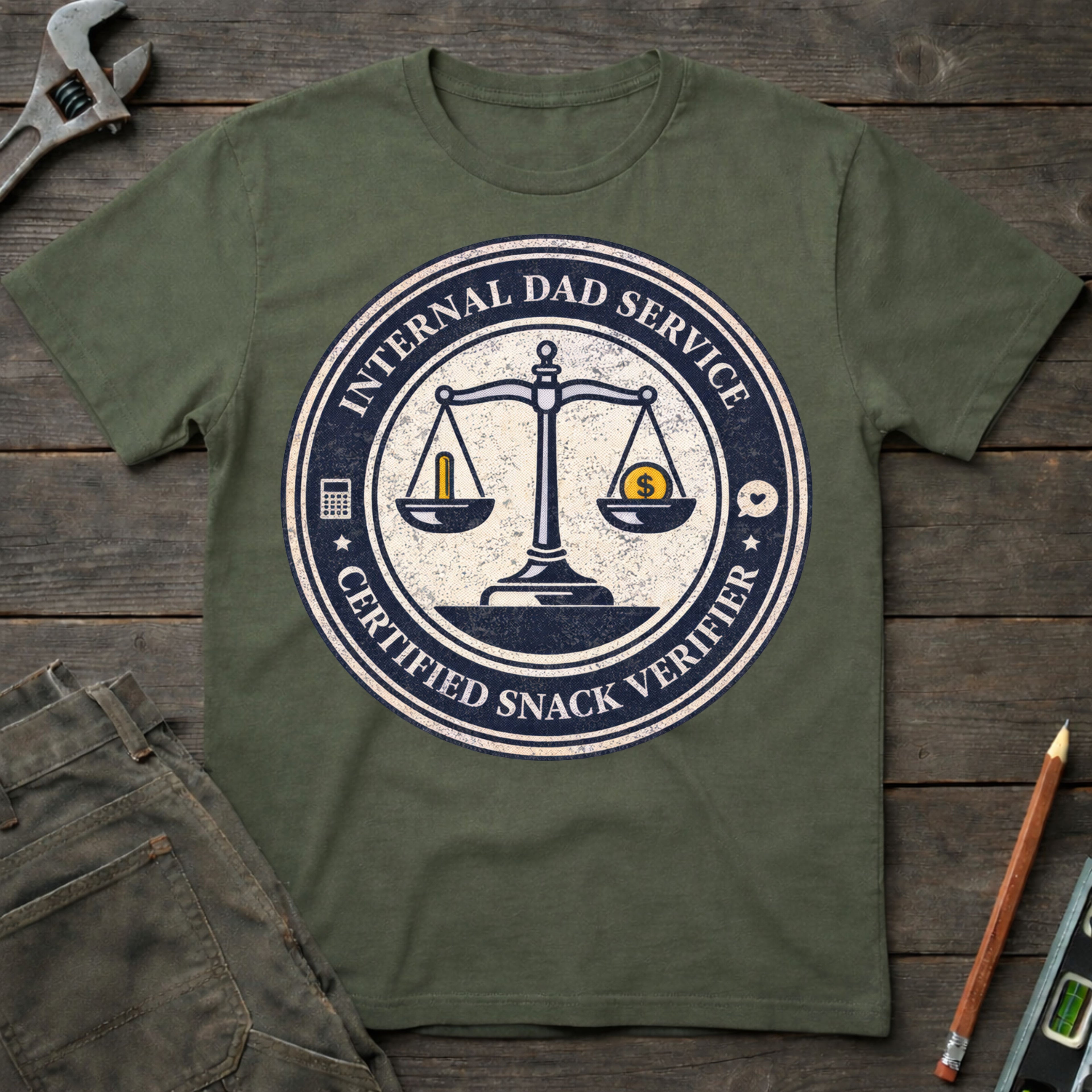 Internal Dad Service T-Shirt