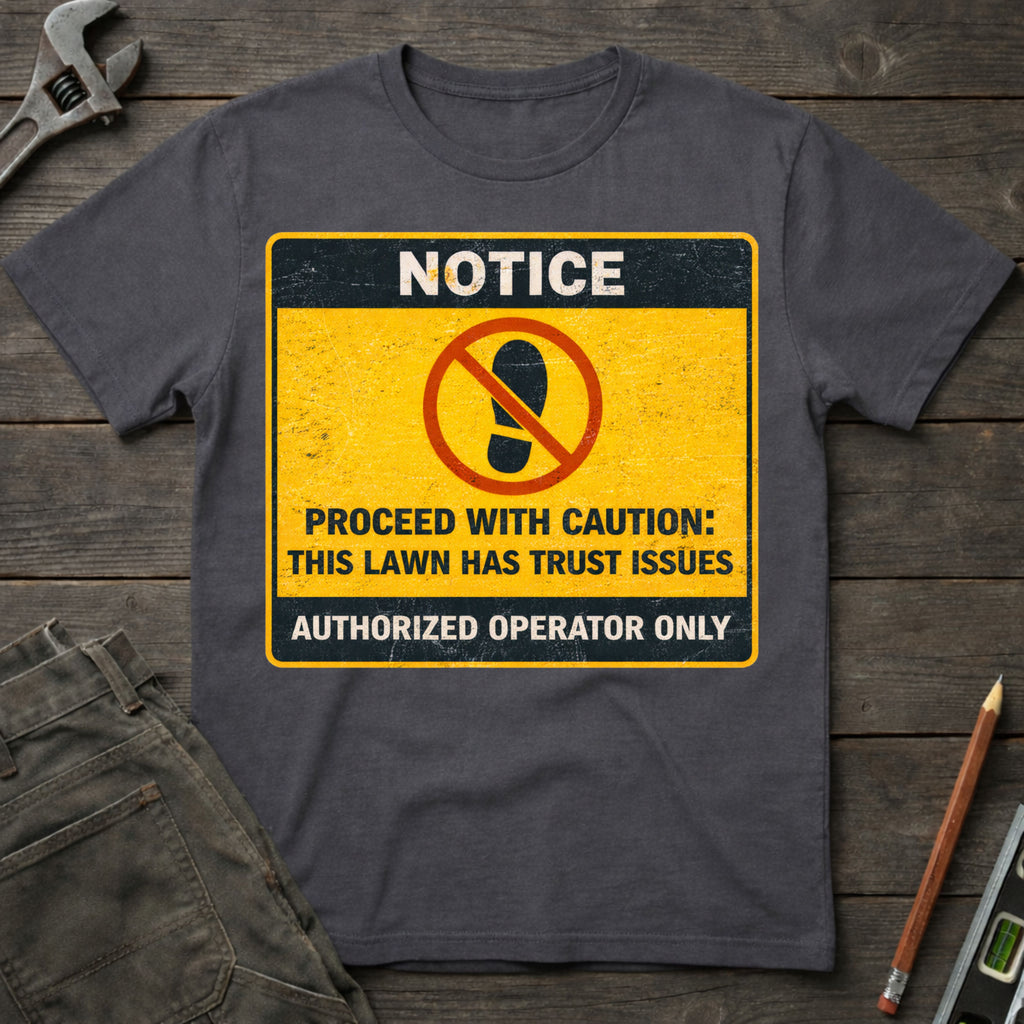 Lawn Trust Notice T-Shirt