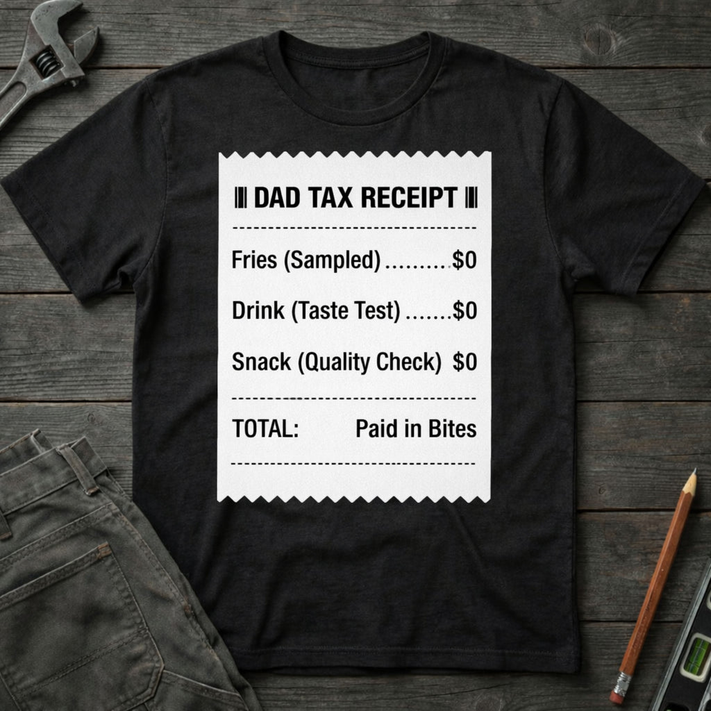 Dad Tax Receipt T-Shirt