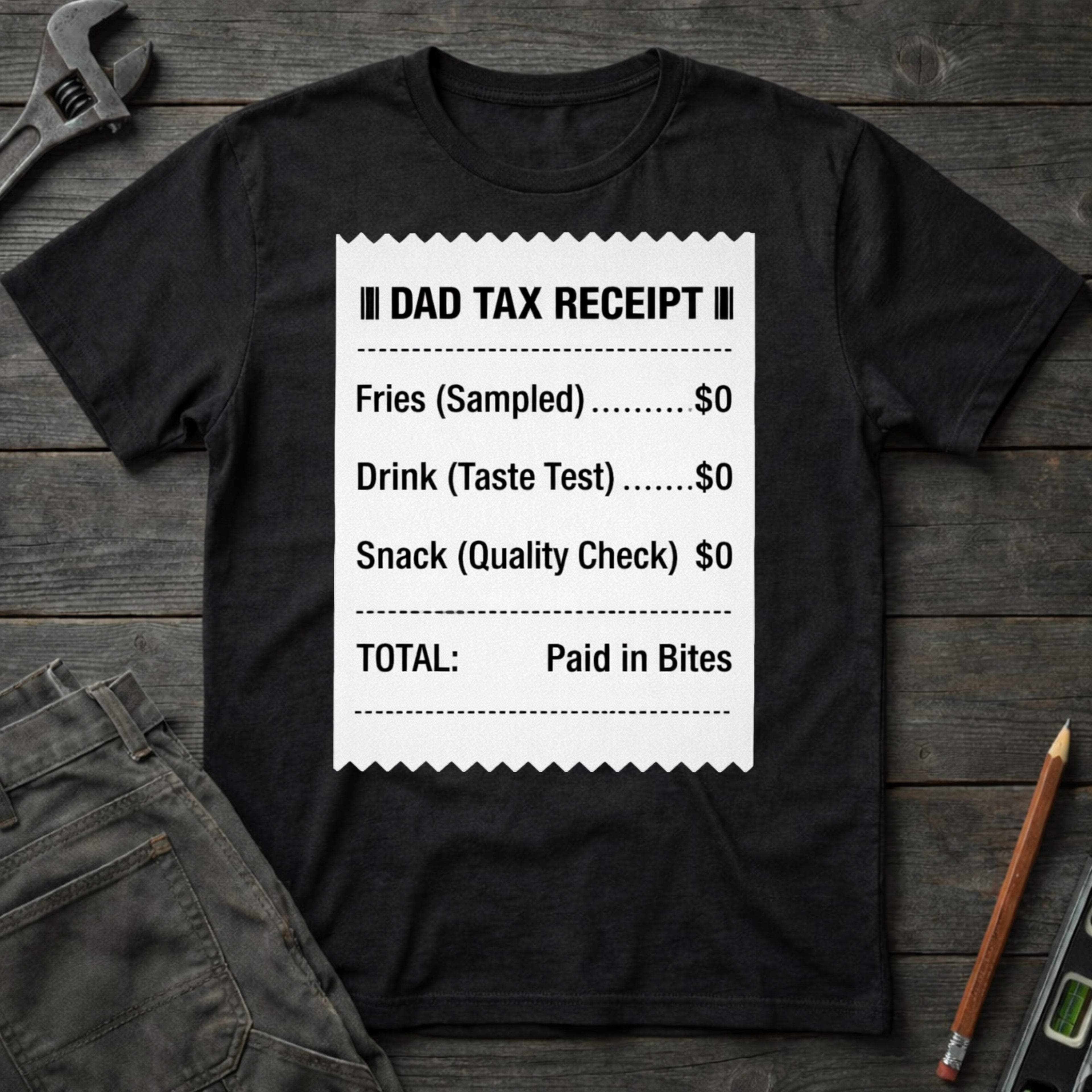 Dad Tax Receipt T-Shirt