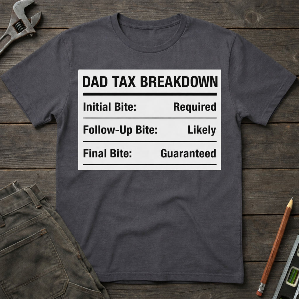 Dad Tax Breakdown T-Shirt