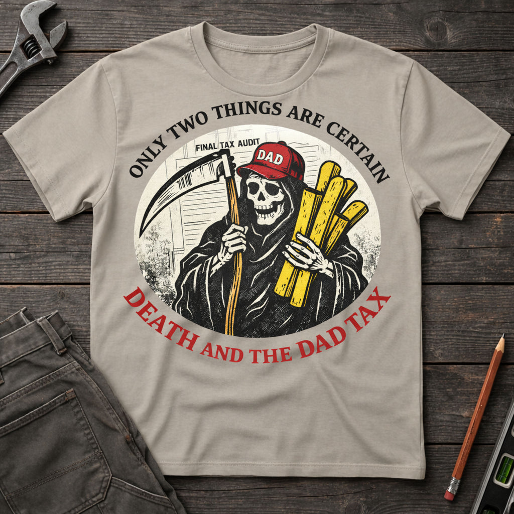 Death and the Dad Tax T-Shirt