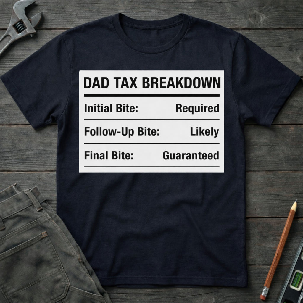 Dad Tax Breakdown T-Shirt