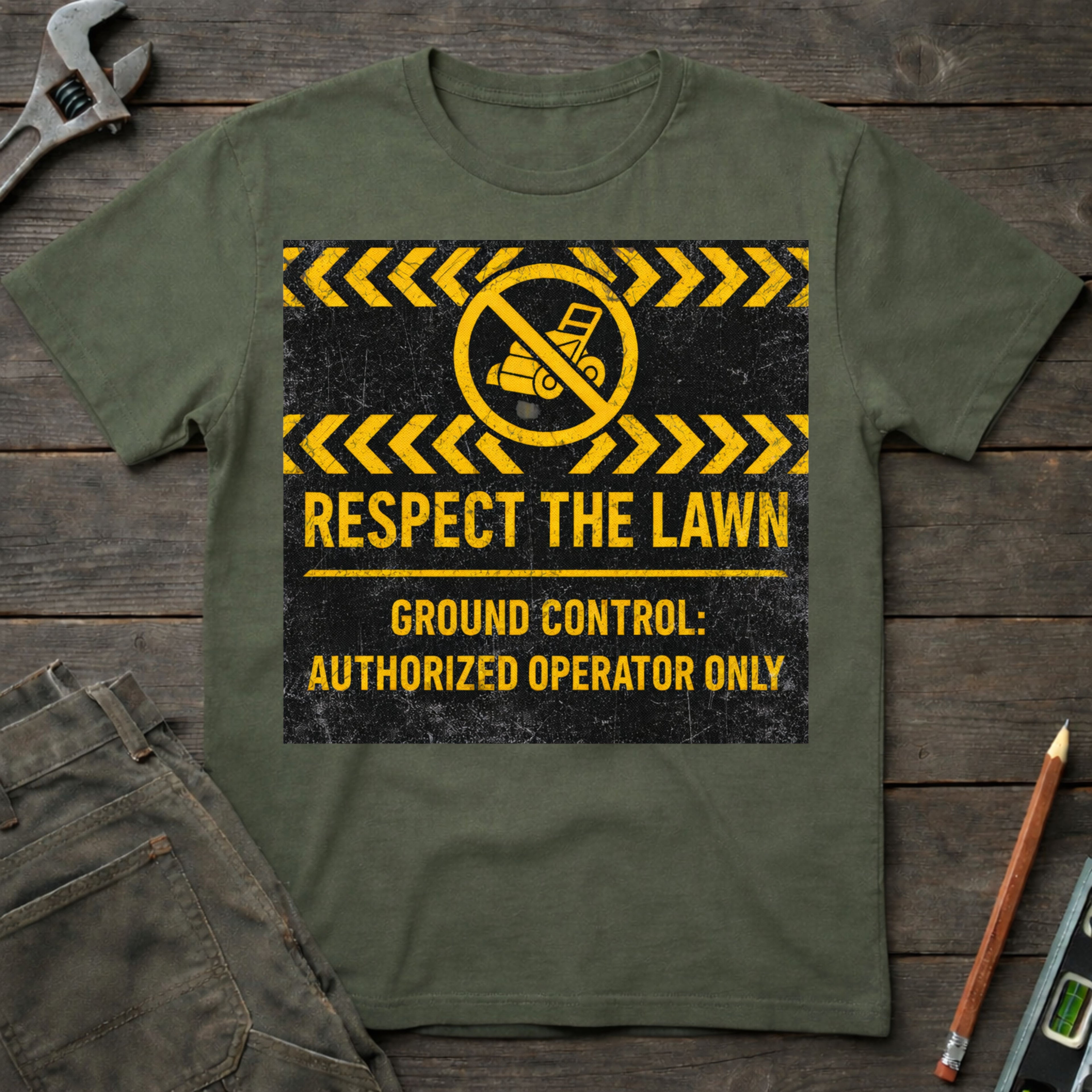 Respect the Lawn: Ground Control T-Shirt