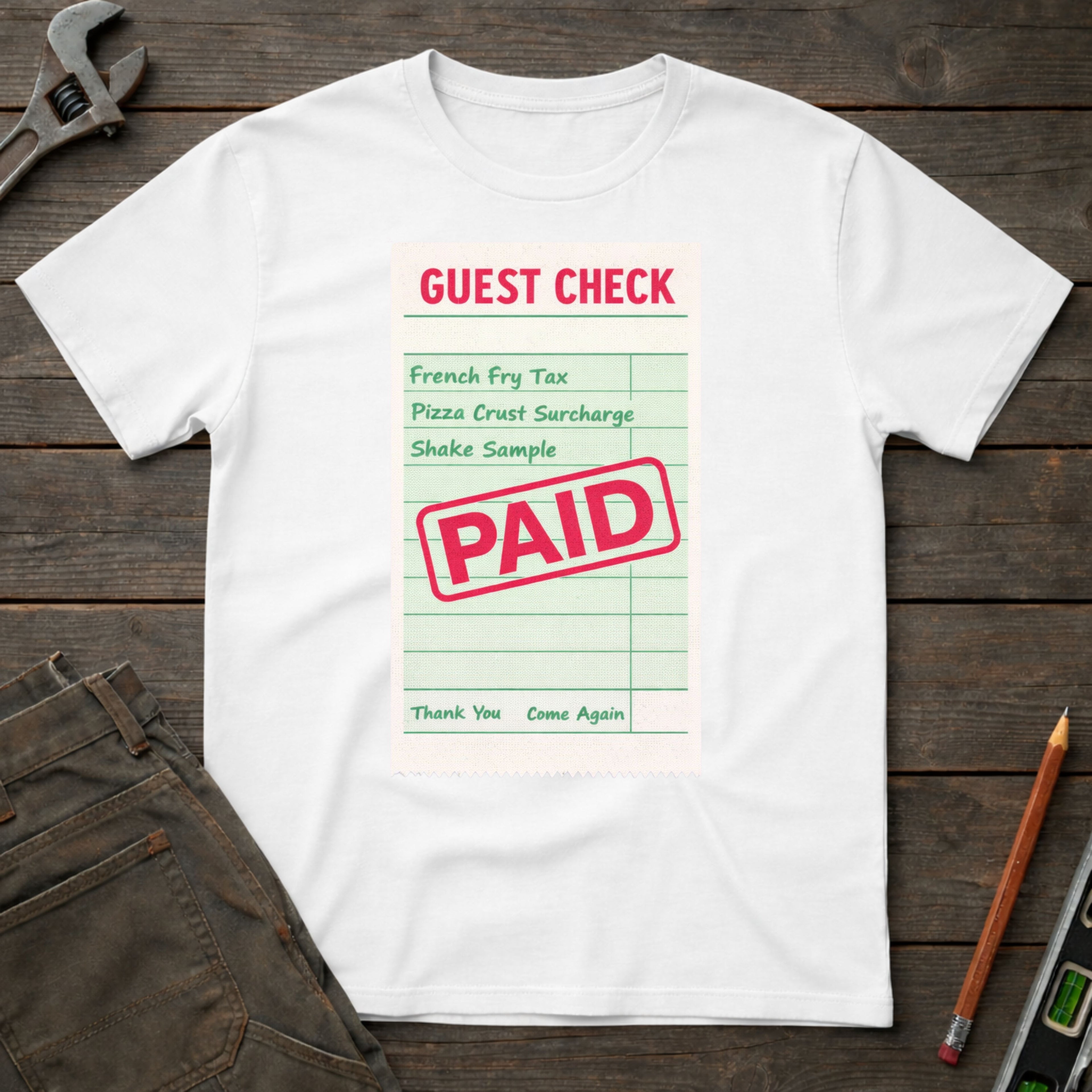 Dad Tax Guest Check T-Shirt